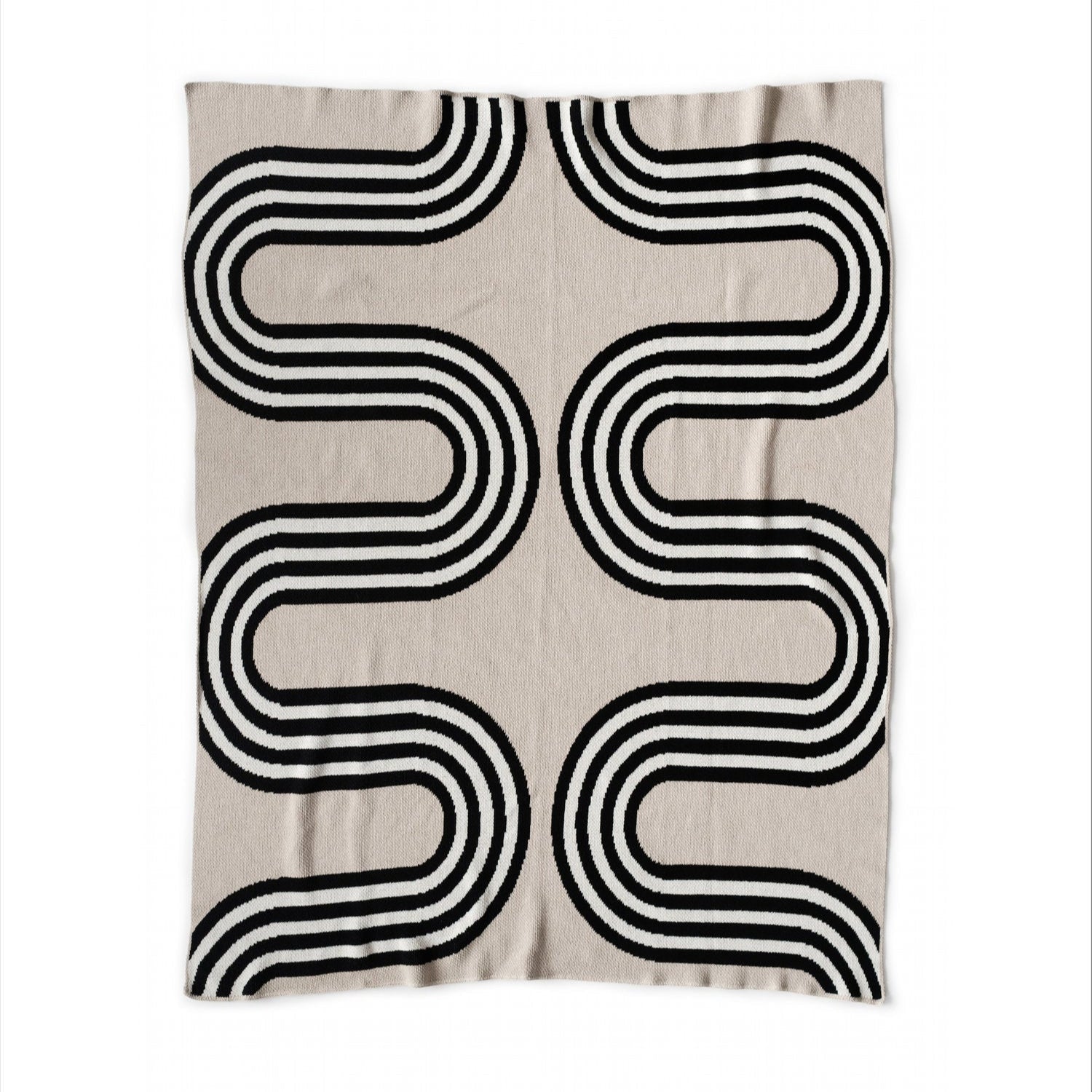"78th St" Recycled Cotton Throw by Happy Habitat