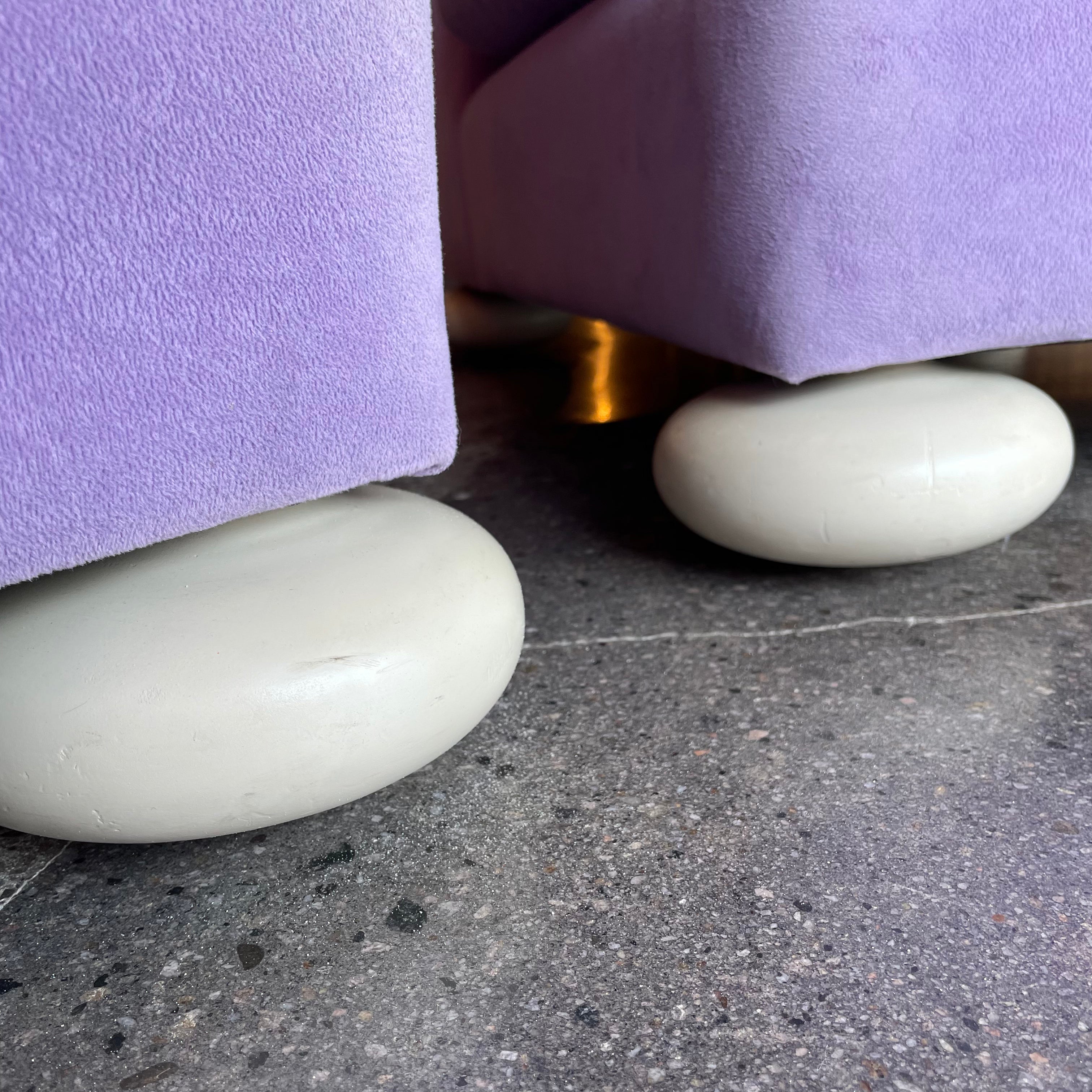 1970's Reupholstered Milo Baughman for Thayer Coggin Scroll Armchairs - 1 available