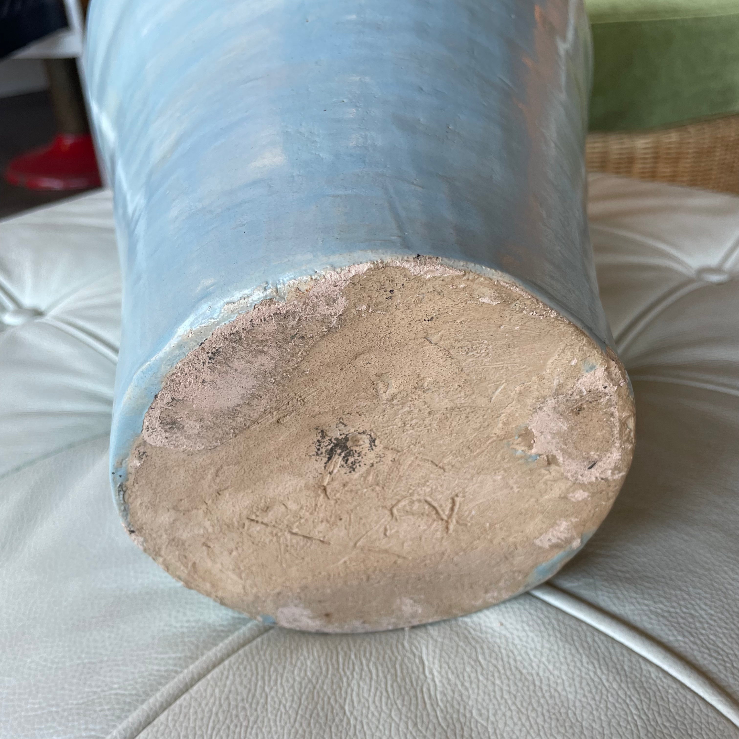 1970’s Studio Pottery Diamond Vase