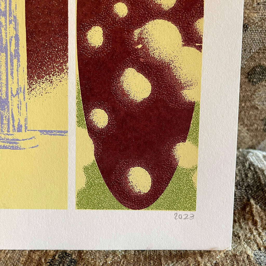 8” x 11.5” Columns Art Print by Bianca Yvonne