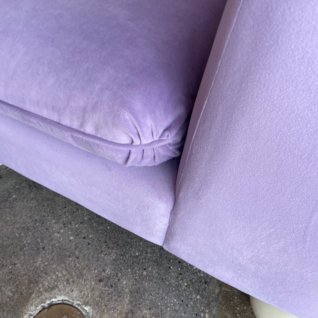 1970's Reupholstered Milo Baughman for Thayer Coggin Scroll Armchairs - 1 available