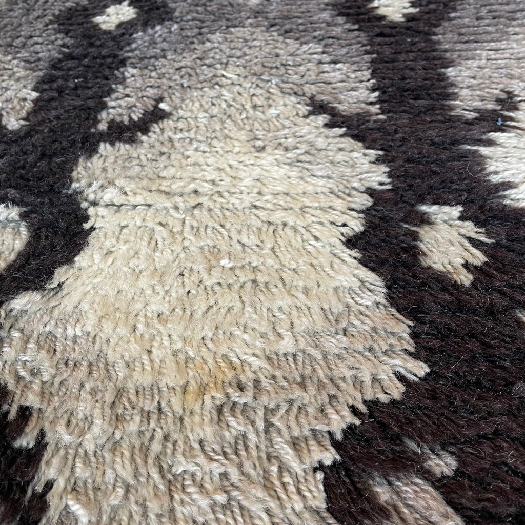 4’3” x 7” Vintage 1970’s Rya Rug