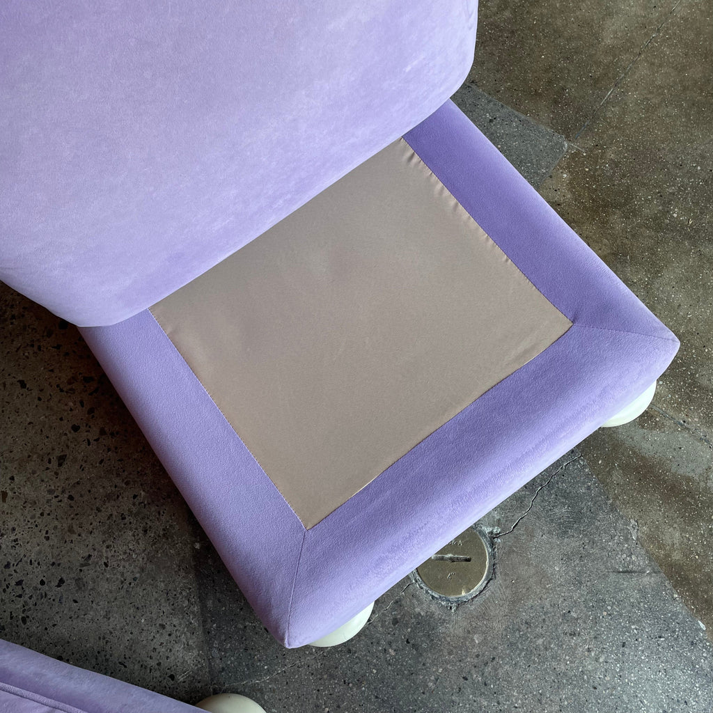 1970's Reupholstered Milo Baughman for Thayer Coggin Scroll Armchairs - 1 available