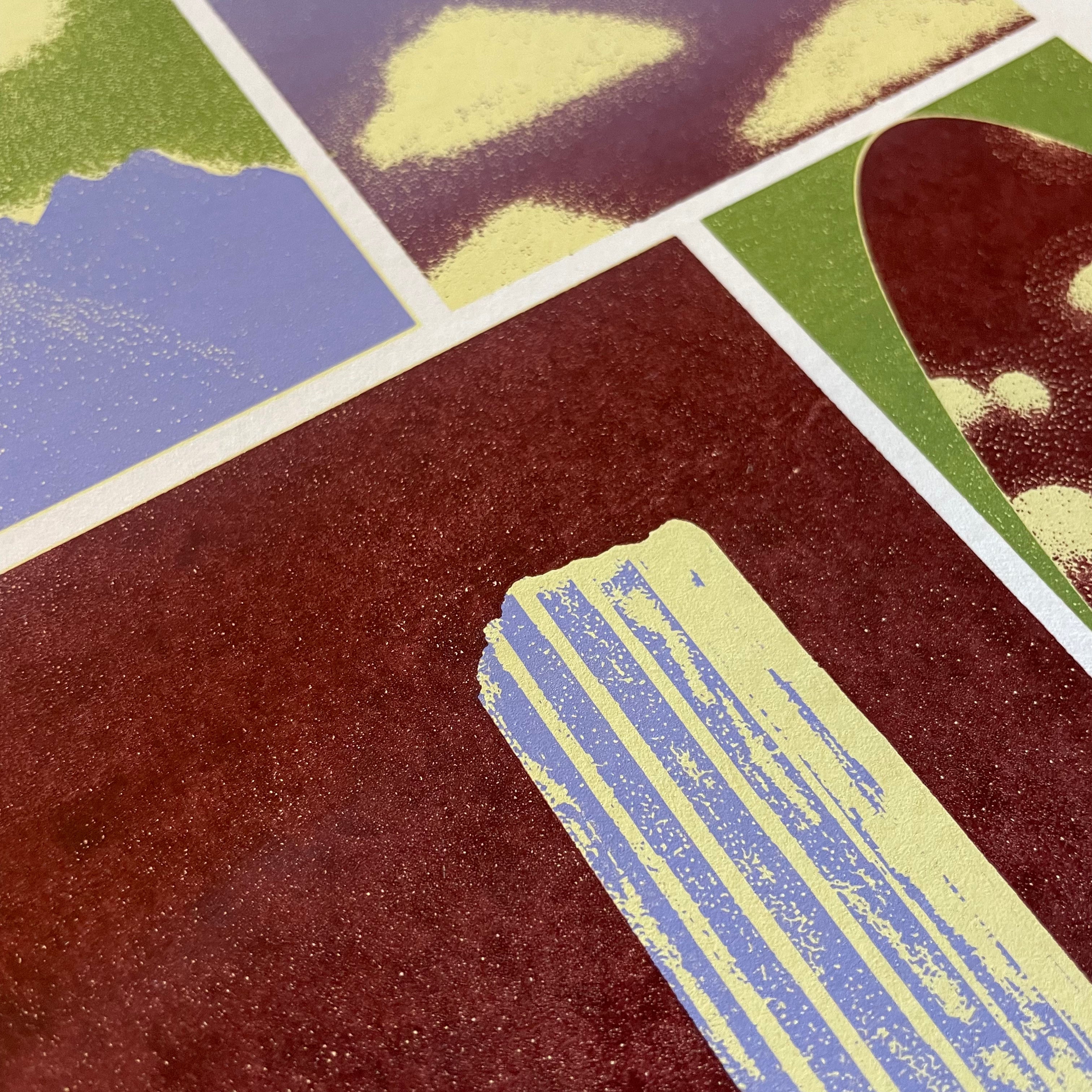 8” x 11.5” Columns Art Print by Bianca Yvonne