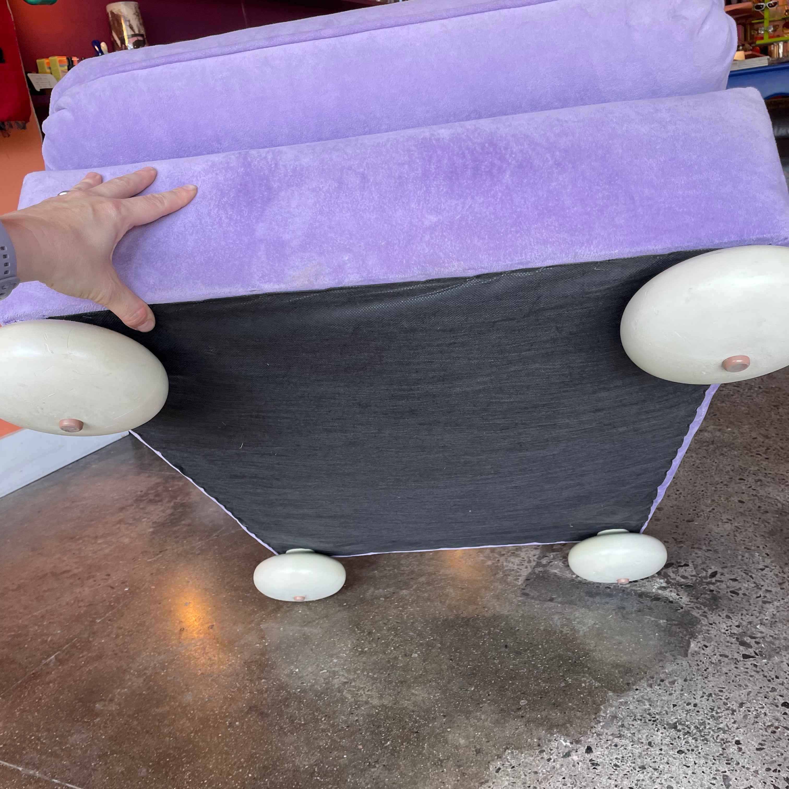 1970's Reupholstered Milo Baughman for Thayer Coggin Scroll Armchairs - 1 available