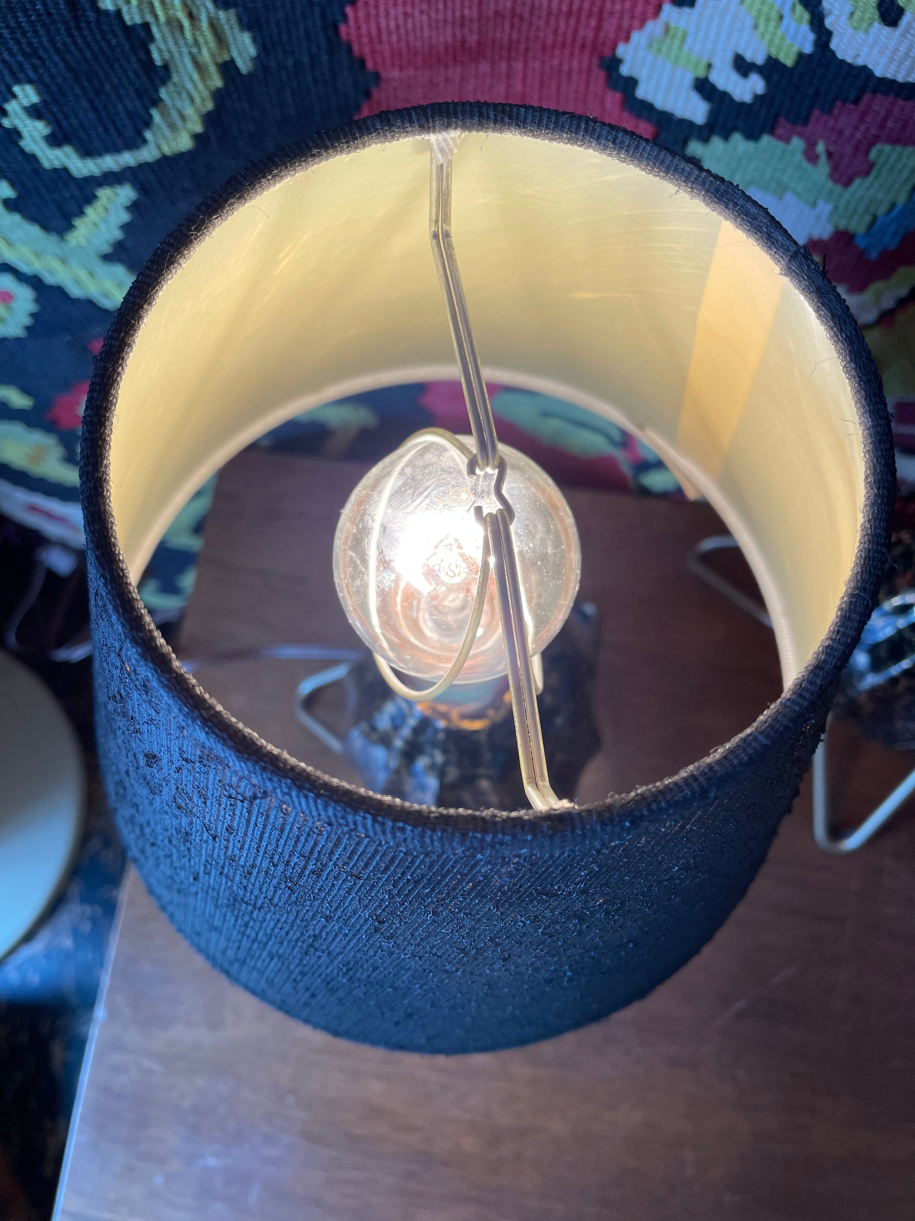 1950’s Atomic Mini Table Lamps - A Pair