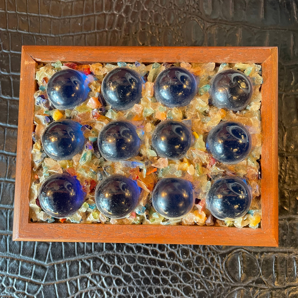 Vintage Folk Art Jewelry Box