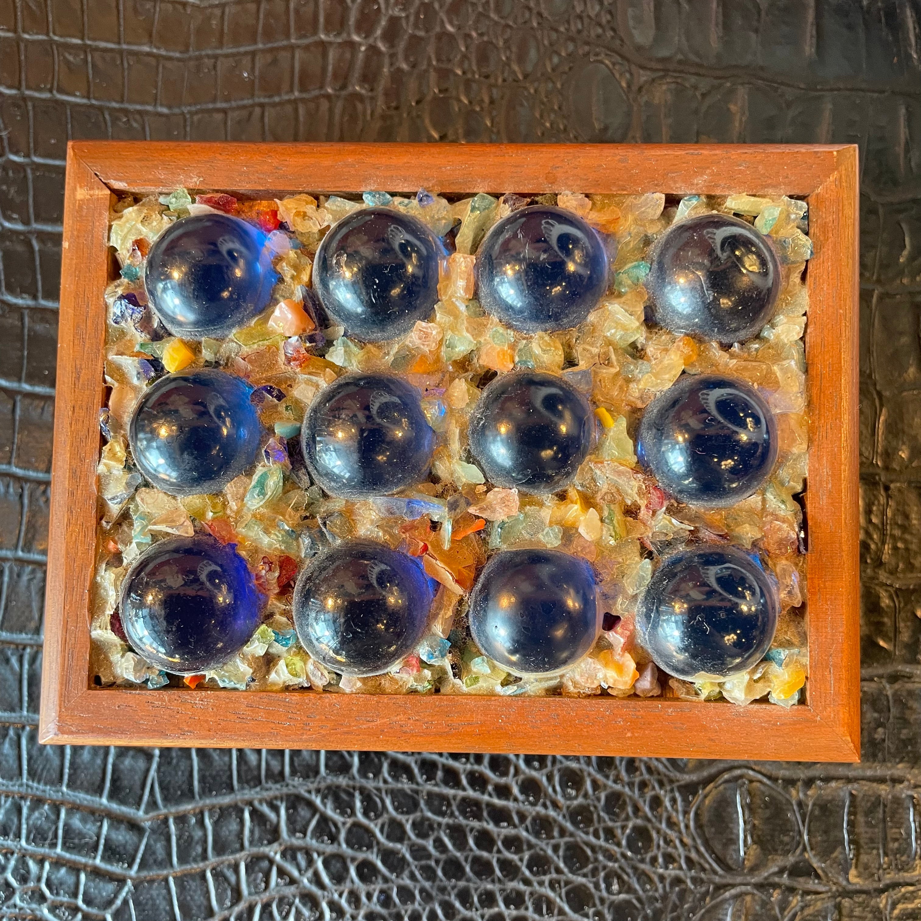 Vintage Folk Art Jewelry Box