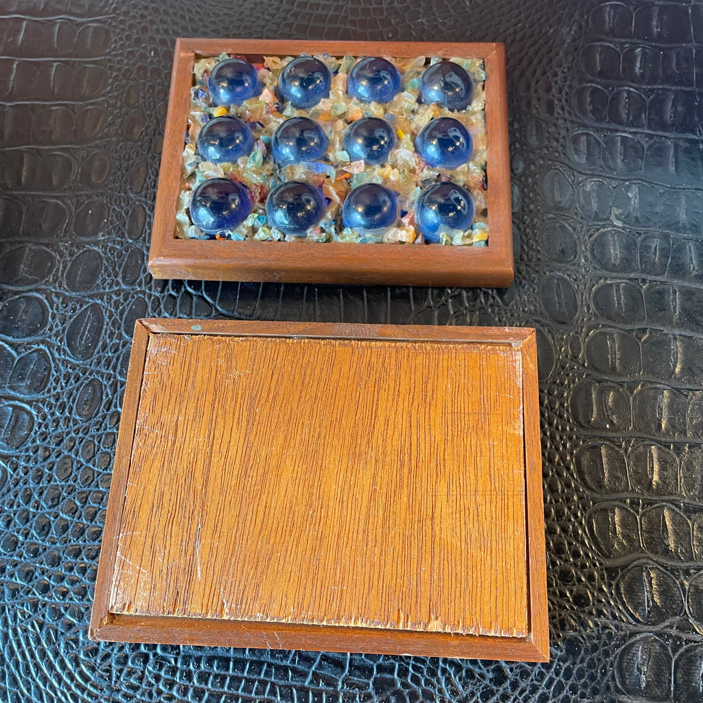 Vintage Folk Art Jewelry Box