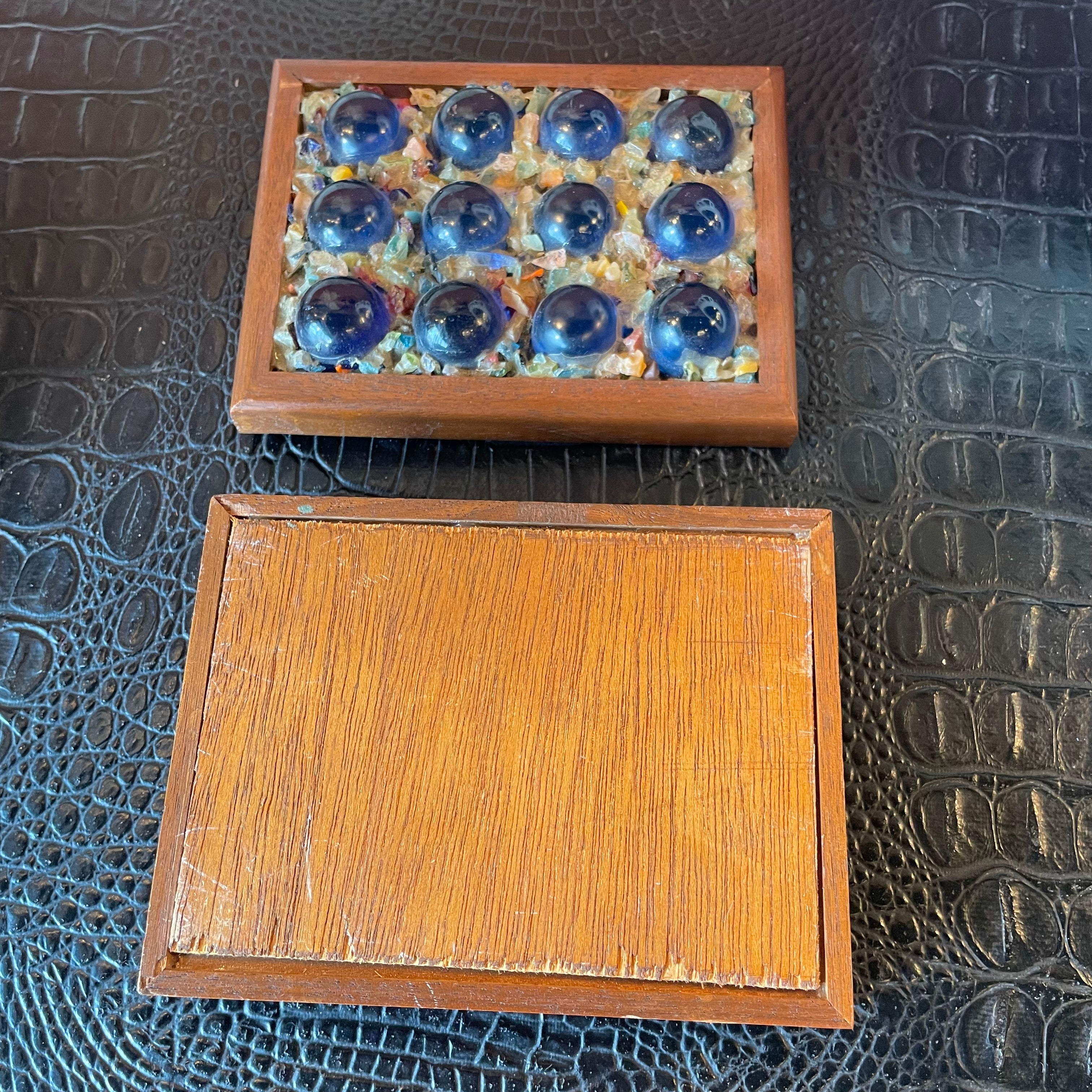 Vintage Folk Art Jewelry Box