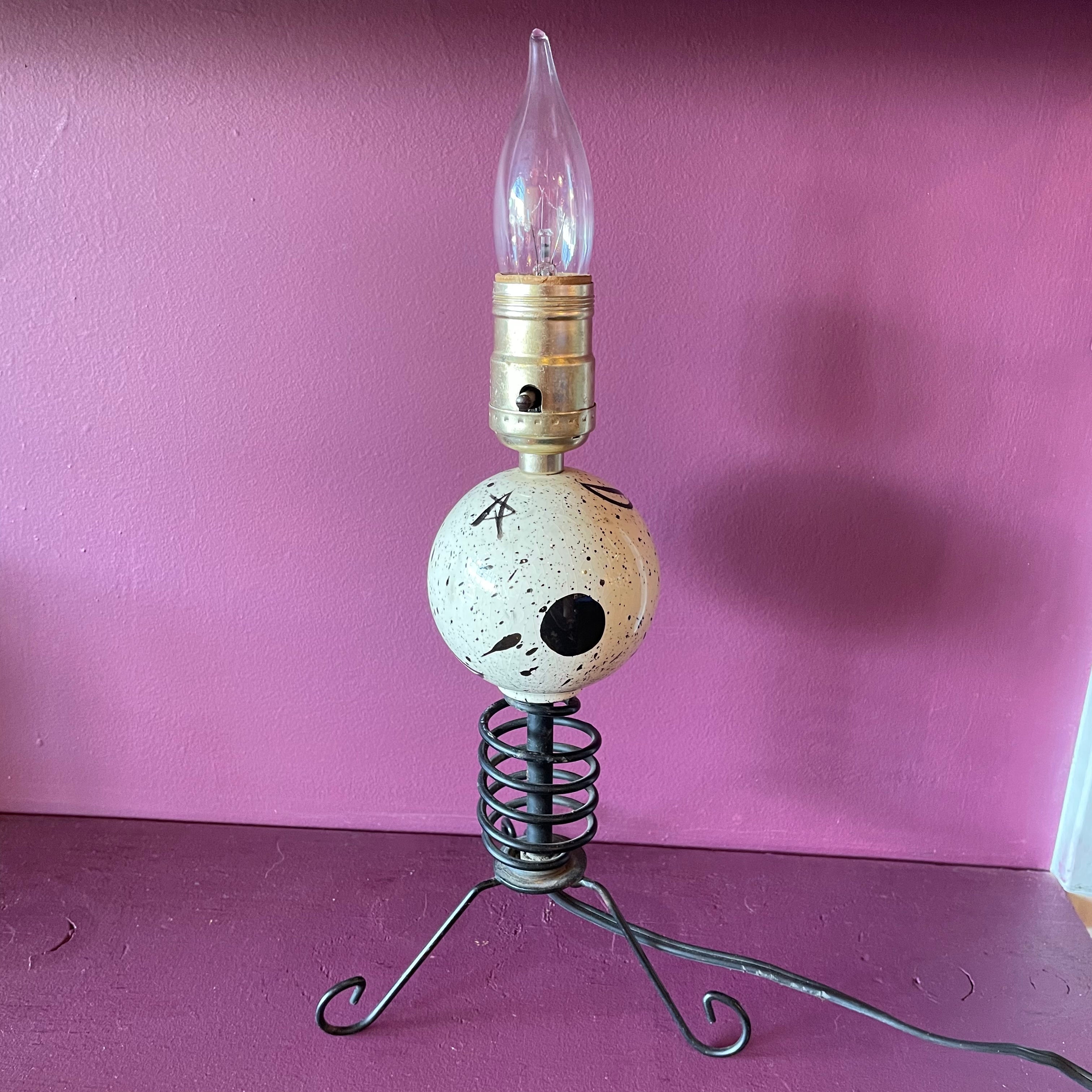 1960's Vintage Atomic Table Lamp