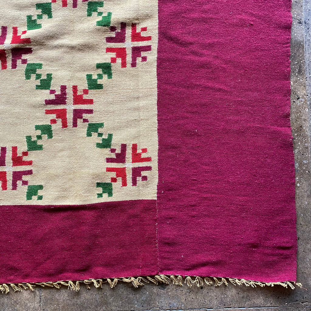 7'4” x 7'9” Vintage Turkish Rug