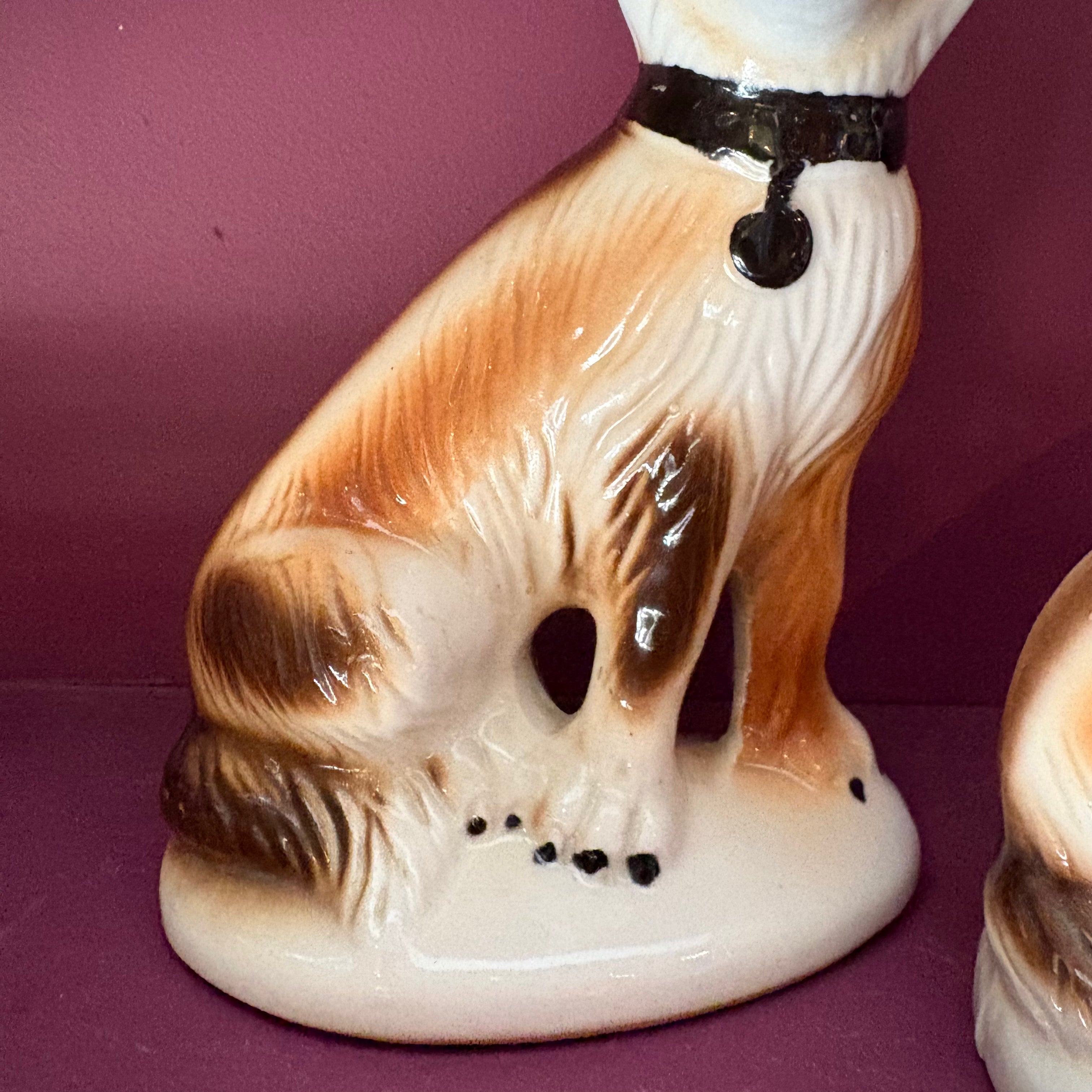 Vintage Brazilian Ceramic Dog Figure