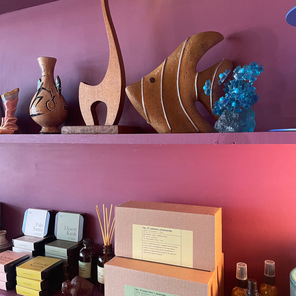 1970's Vintage Stone Fish