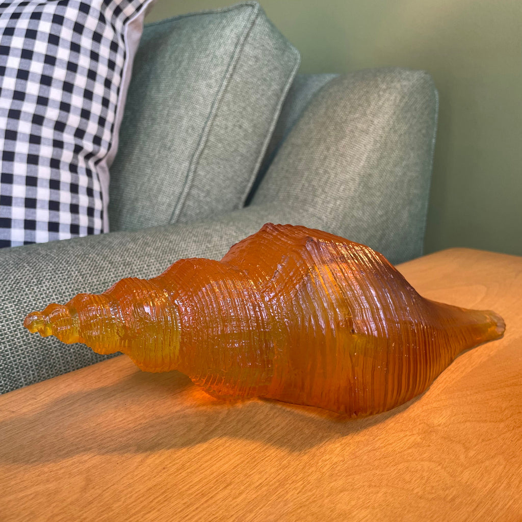 1970's Vintage Resin Seashell