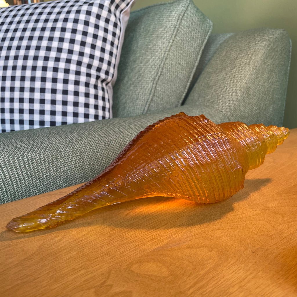 1970's Vintage Resin Seashell