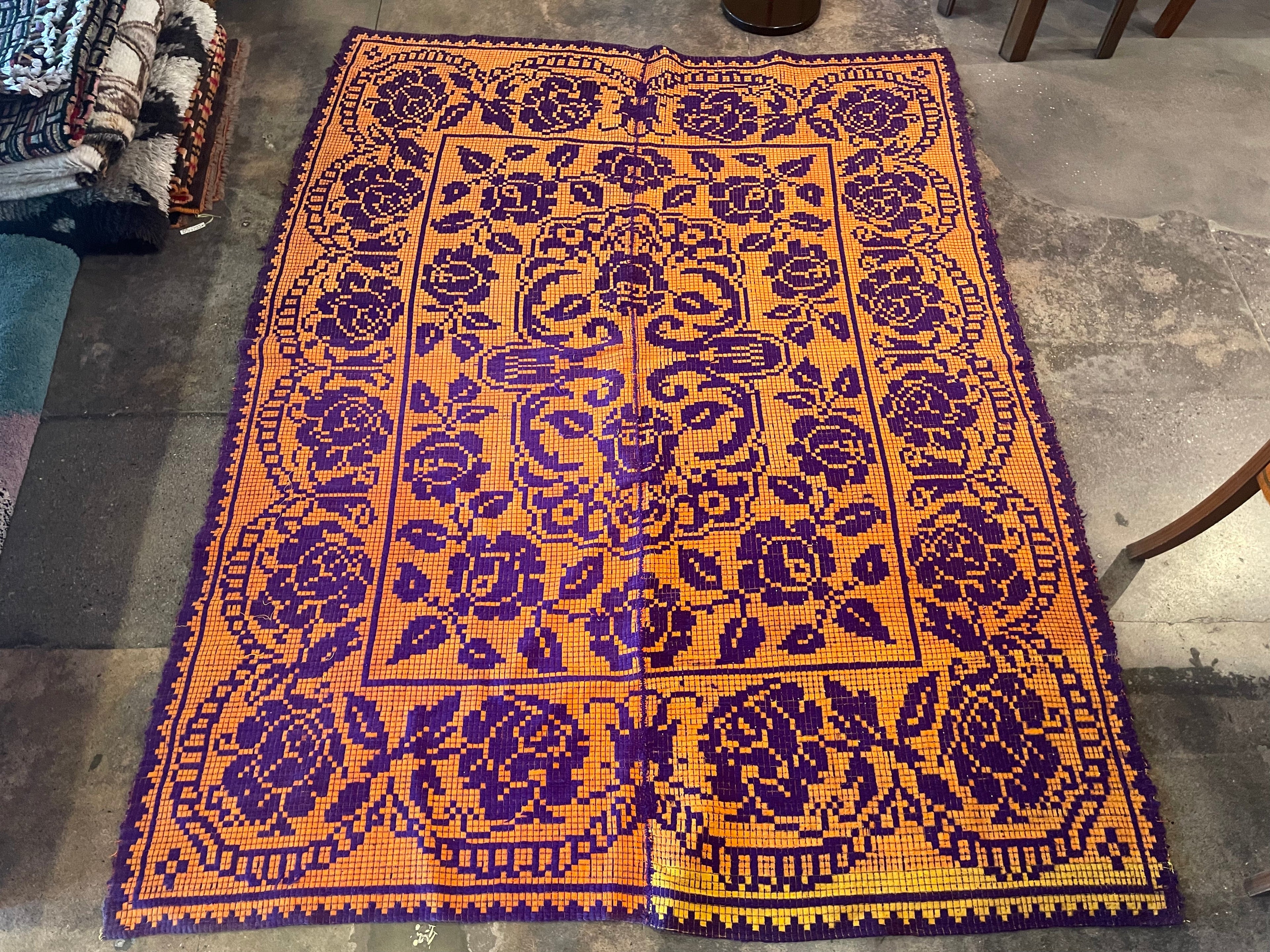Vintage Turkish Rug - 60" x 80"