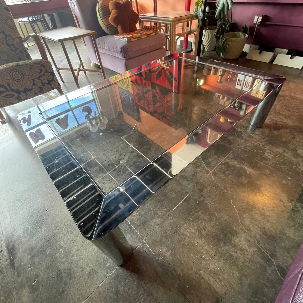 1960's Tubular Steel Coffee Table by Sergio Mazza & Giuliana Gramigna for Cinova