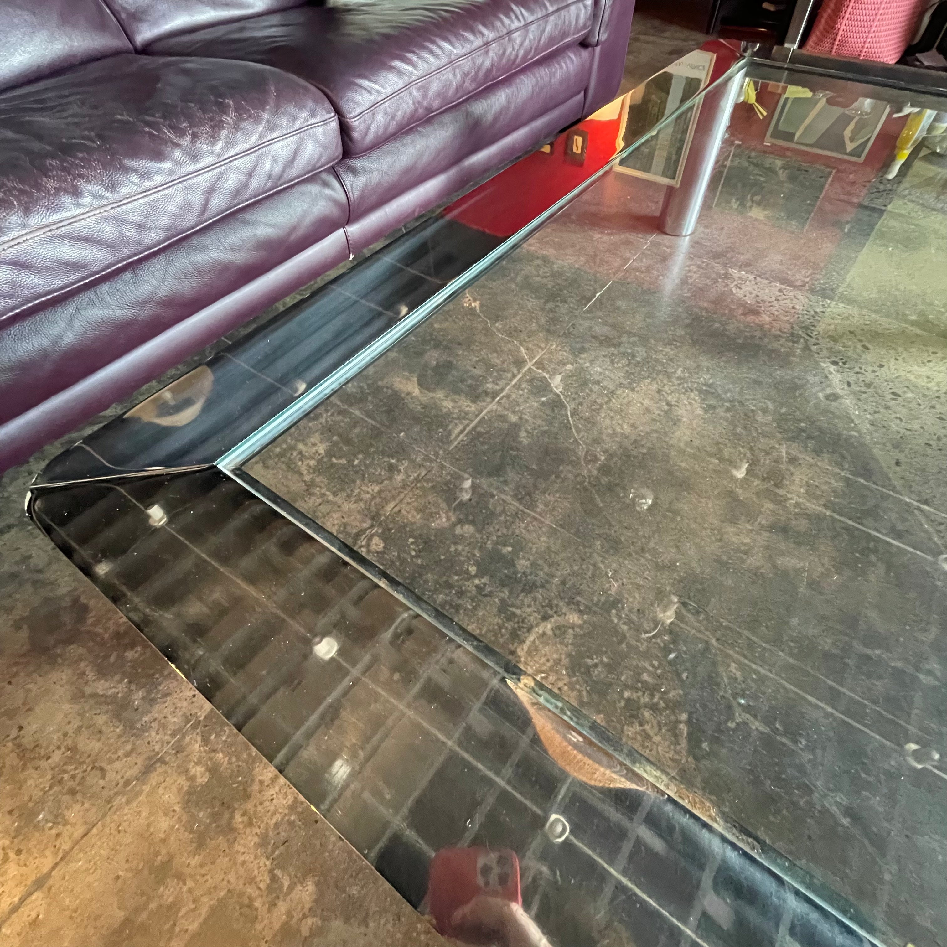 1960's Tubular Steel Coffee Table by Sergio Mazza & Giuliana Gramigna for Cinova