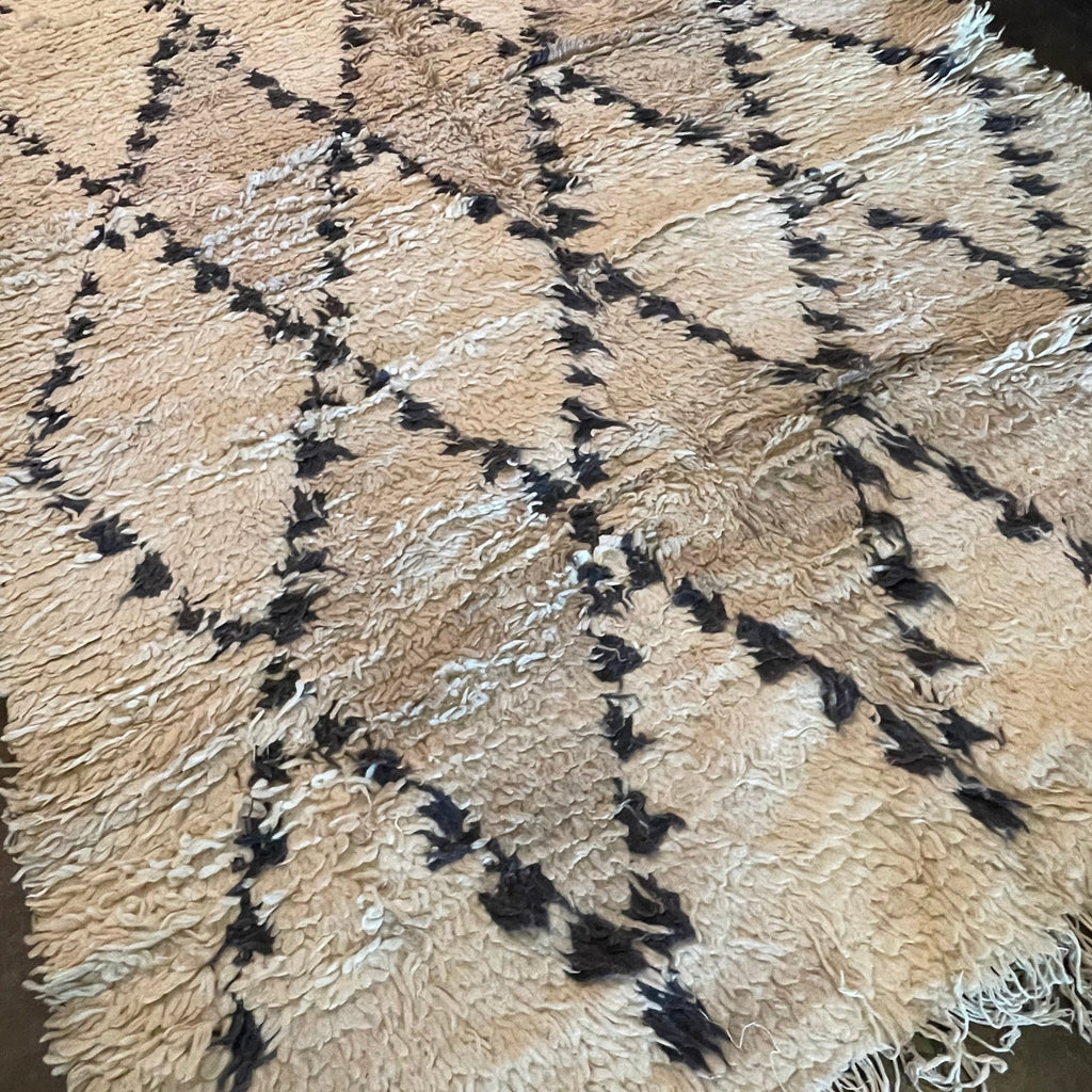 Vintage Moroccan Berber Rug - 6' x 9'7"