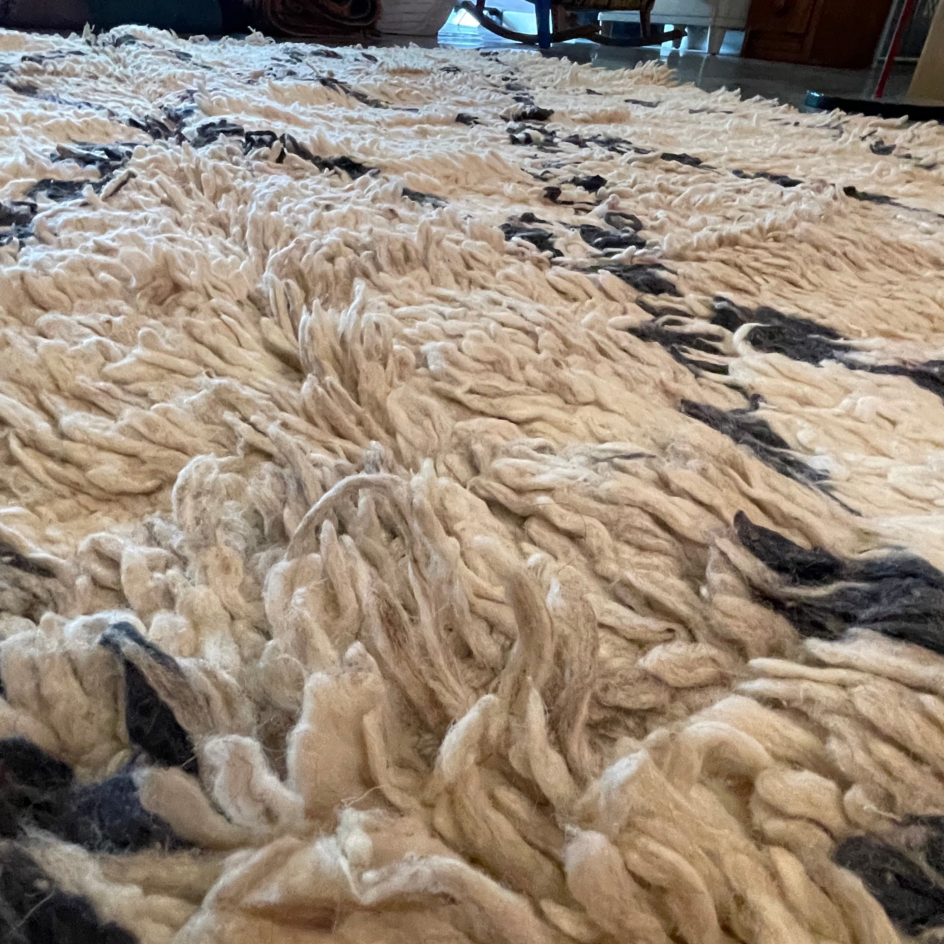 Vintage Moroccan Berber Rug - 6' x 9'7"