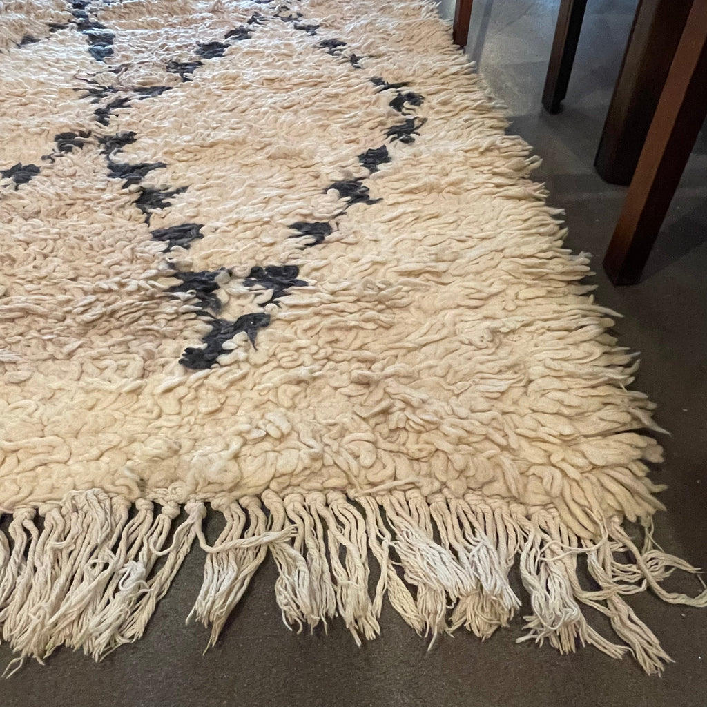 Vintage Moroccan Berber Rug - 6' x 9'7"