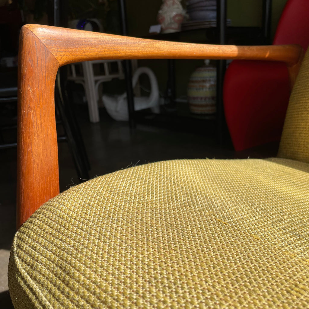 1960's Vintage Dux Armchair + Ottoman Set