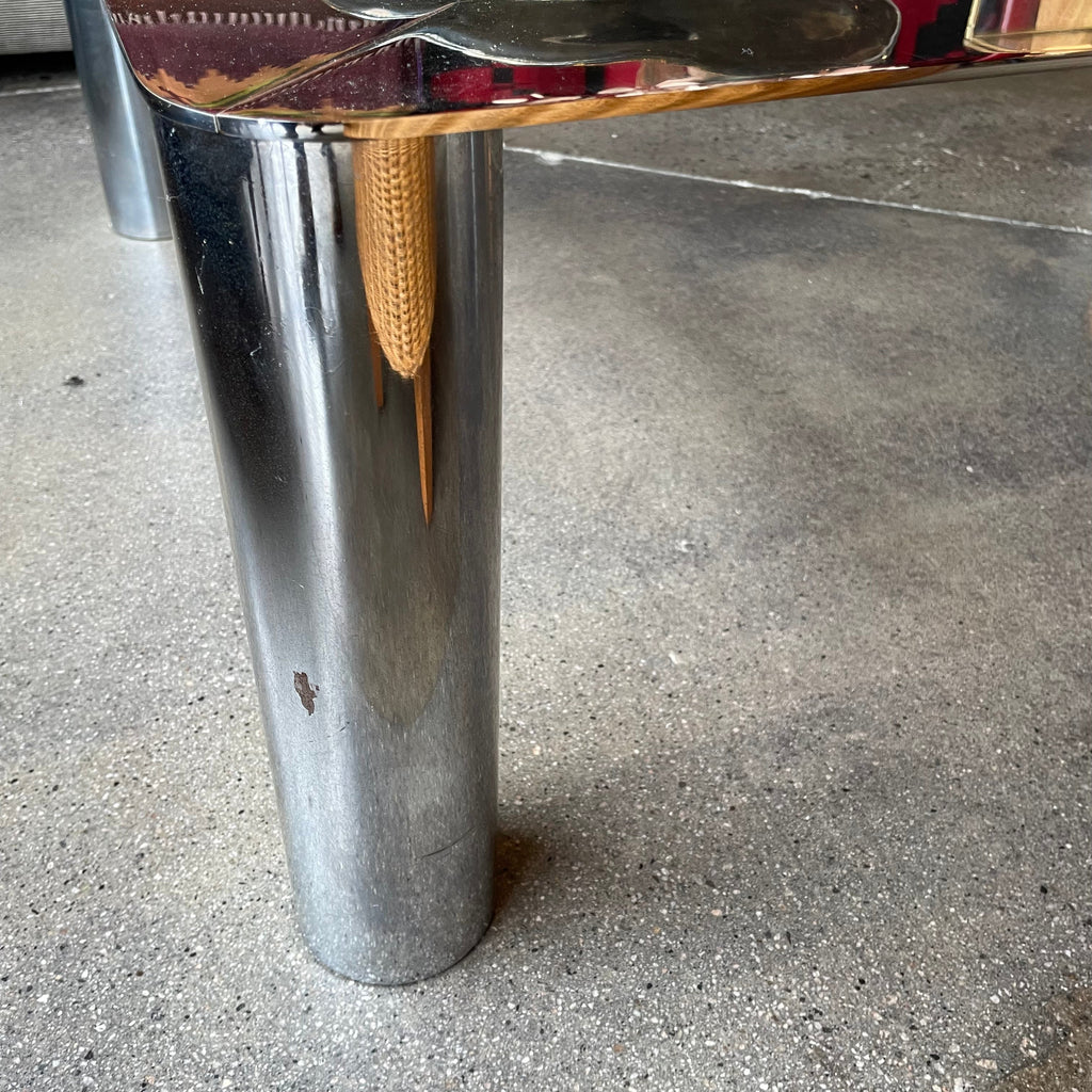 1960's Tubular Steel Coffee Table by Sergio Mazza & Giuliana Gramigna for Cinova