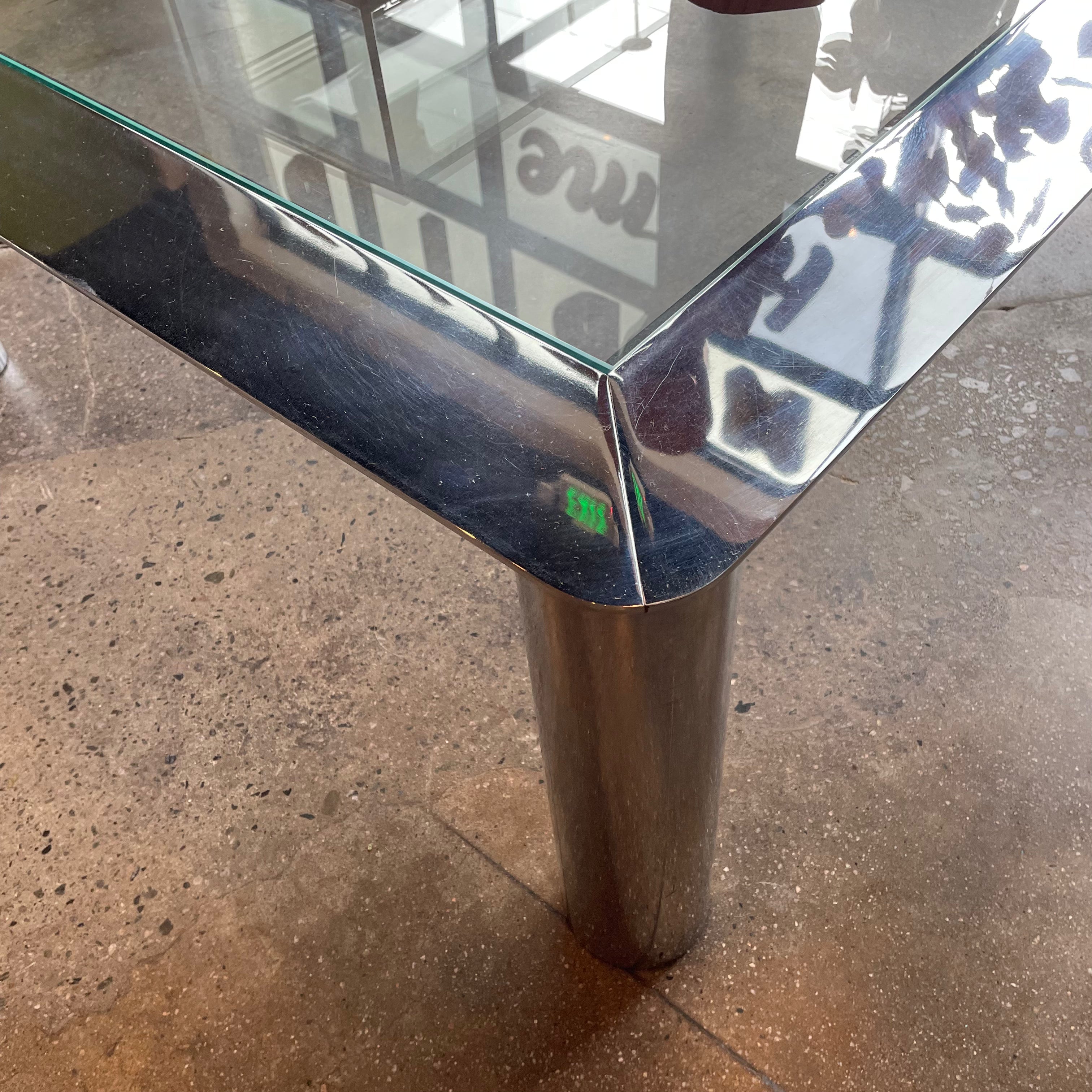 1960's Tubular Steel Coffee Table by Sergio Mazza & Giuliana Gramigna for Cinova