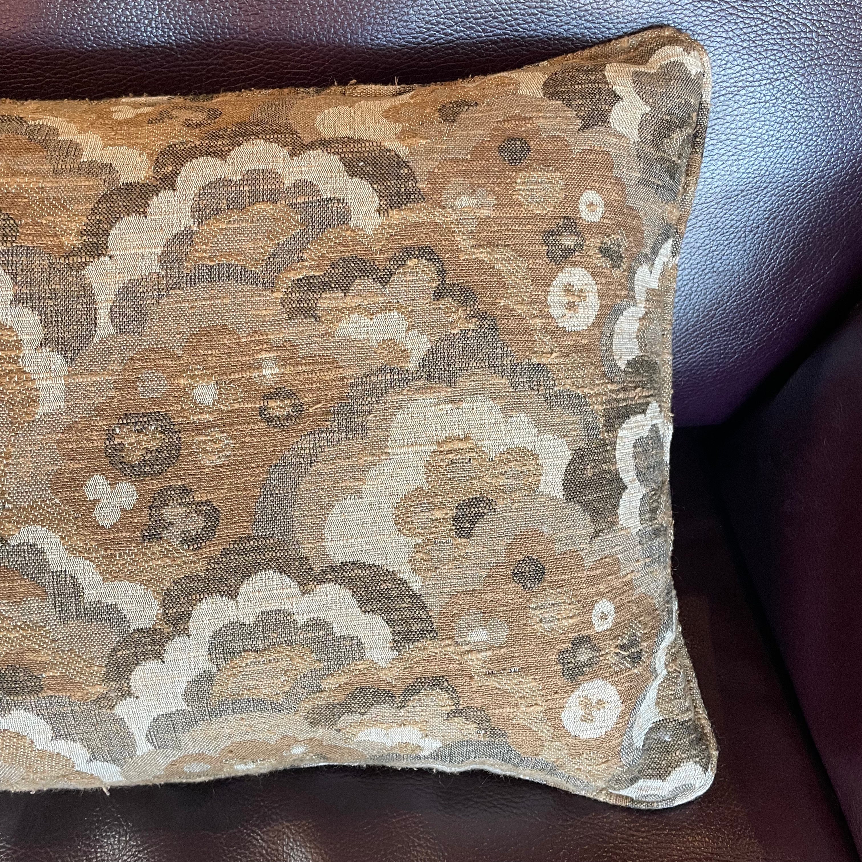 1970's Reworked Bolster Pillow by Candid Home - 14" x 28