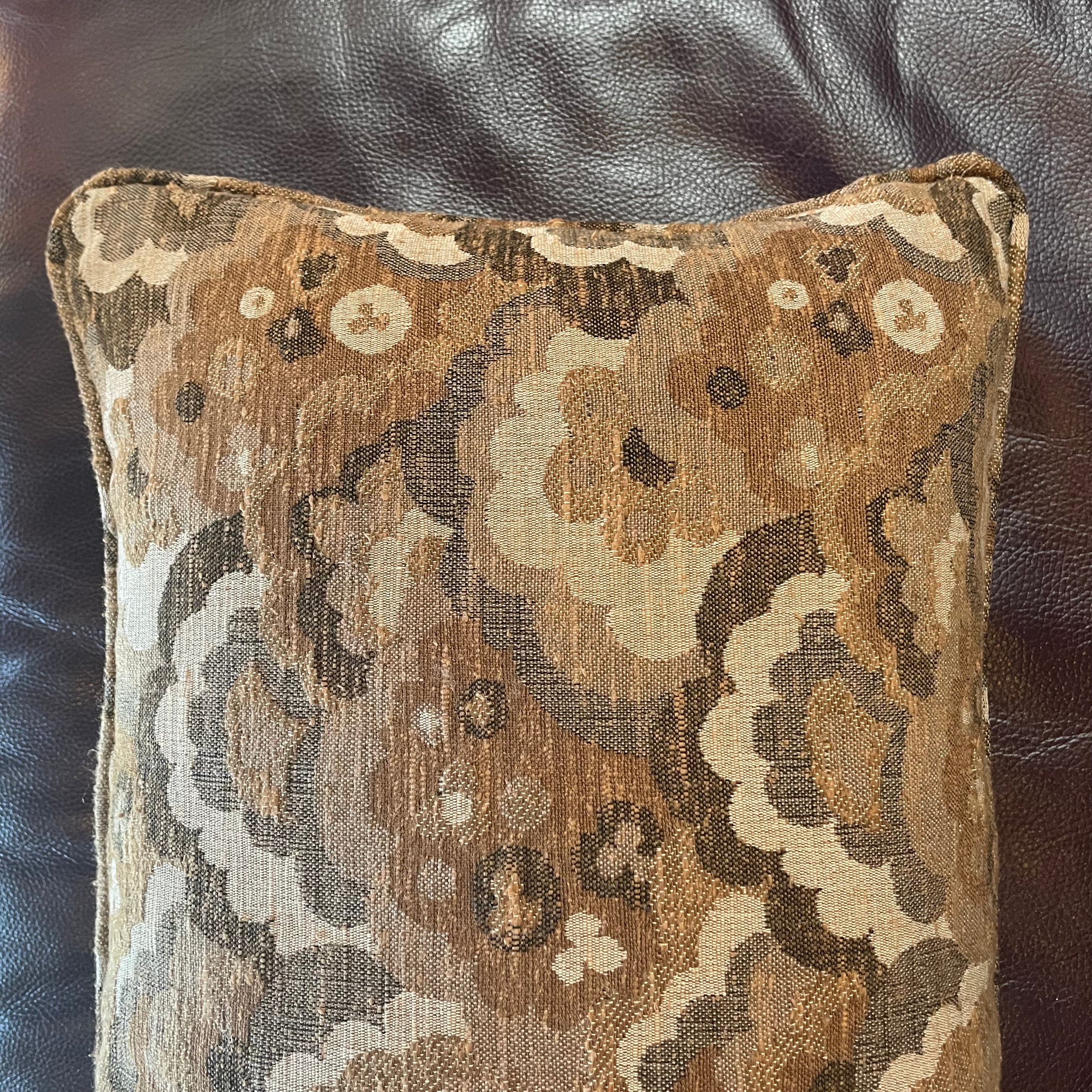 1970's Reworked Bolster Pillow by Candid Home - 14" x 28