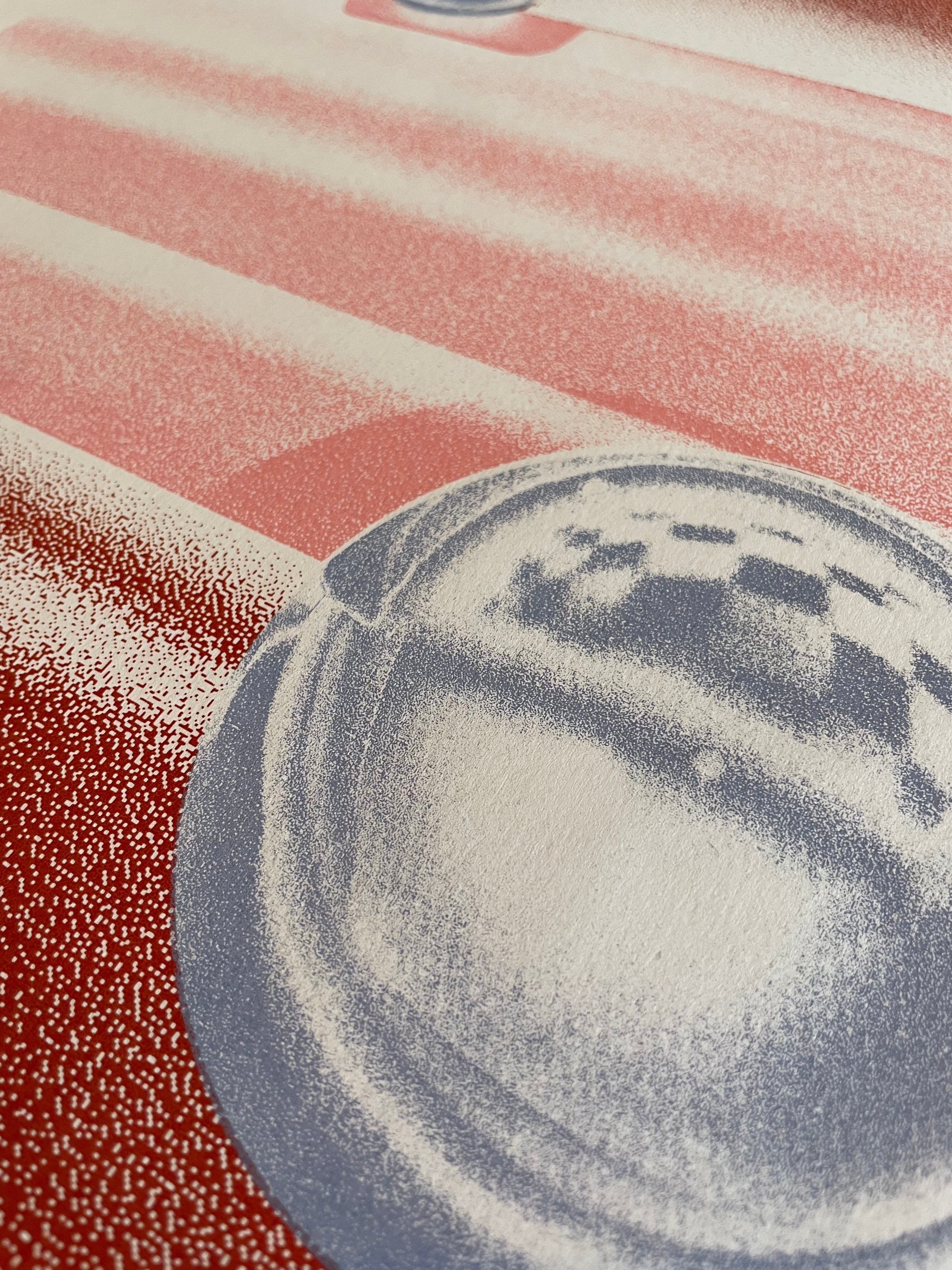 14.25" x 20" Pink Orbs Art Print by Bianca Yvonne