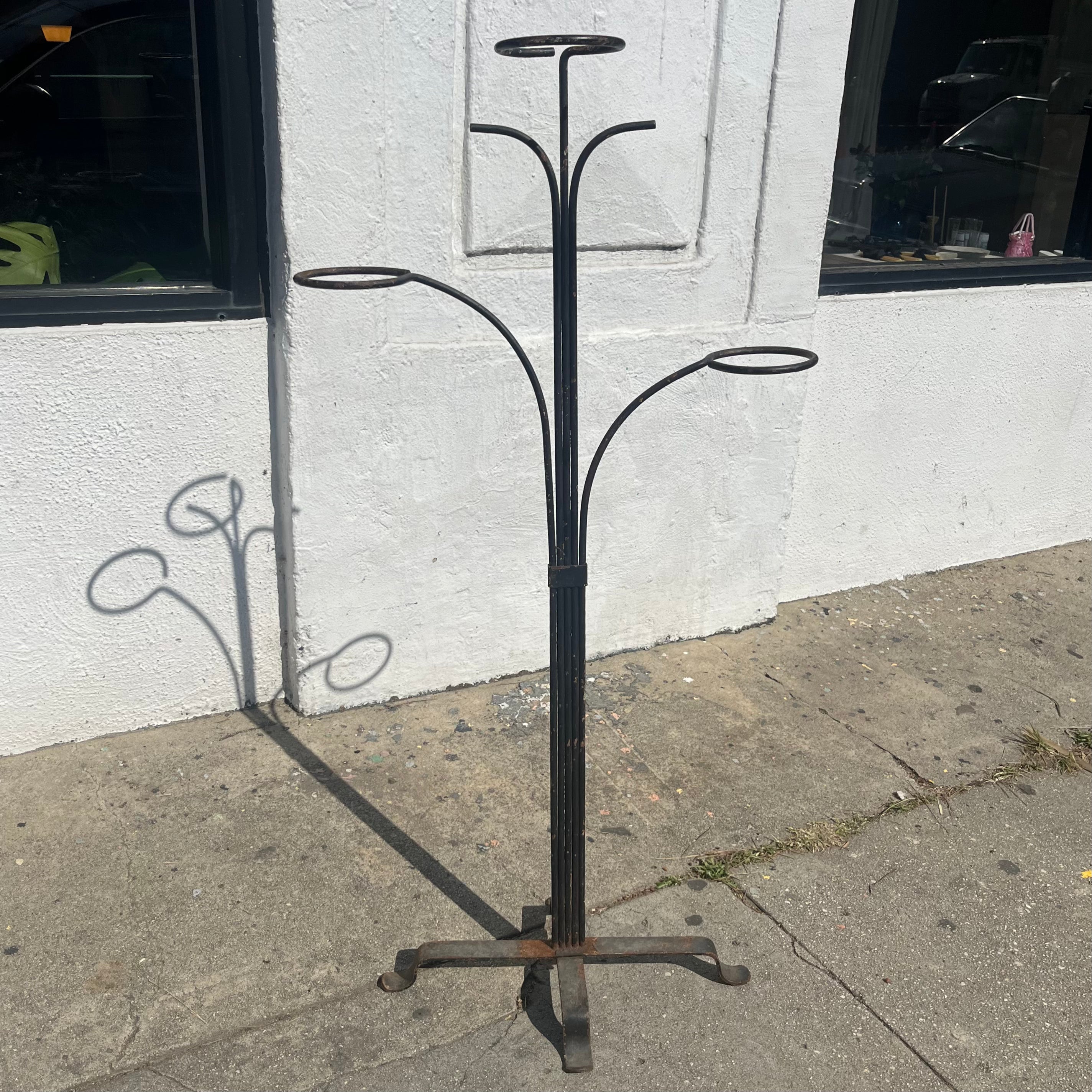 Vintage Iron Plant Stand