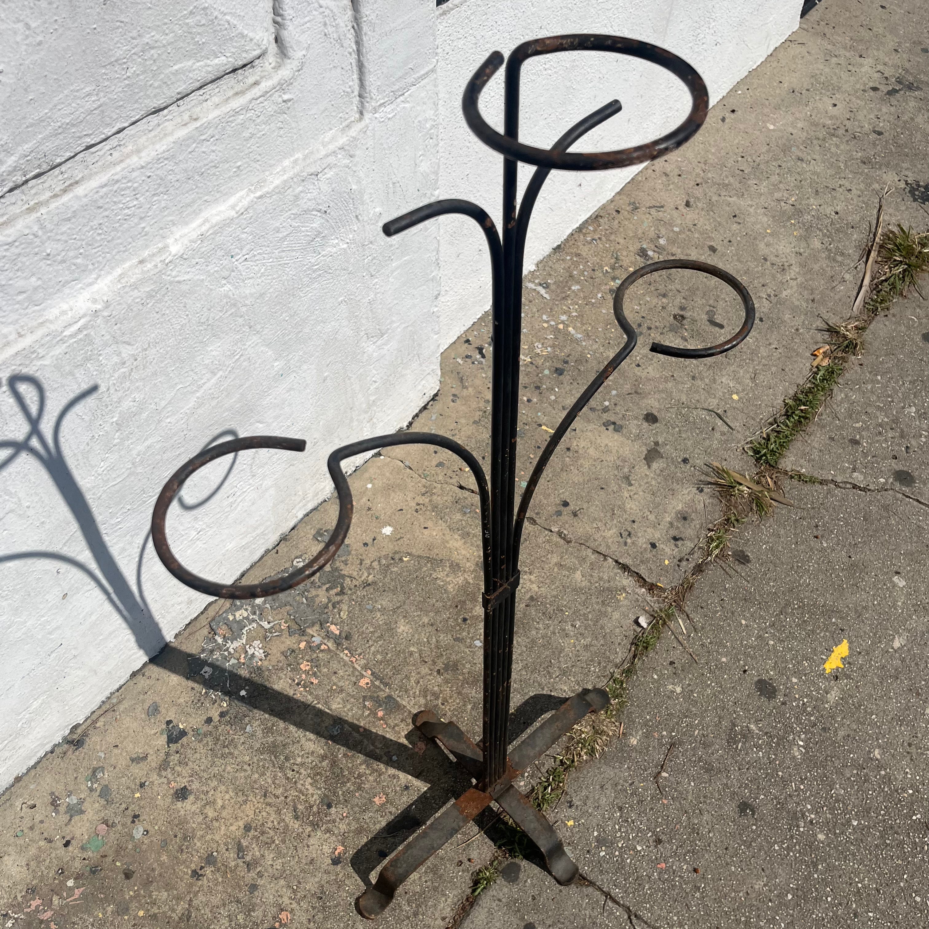Vintage Iron Plant Stand
