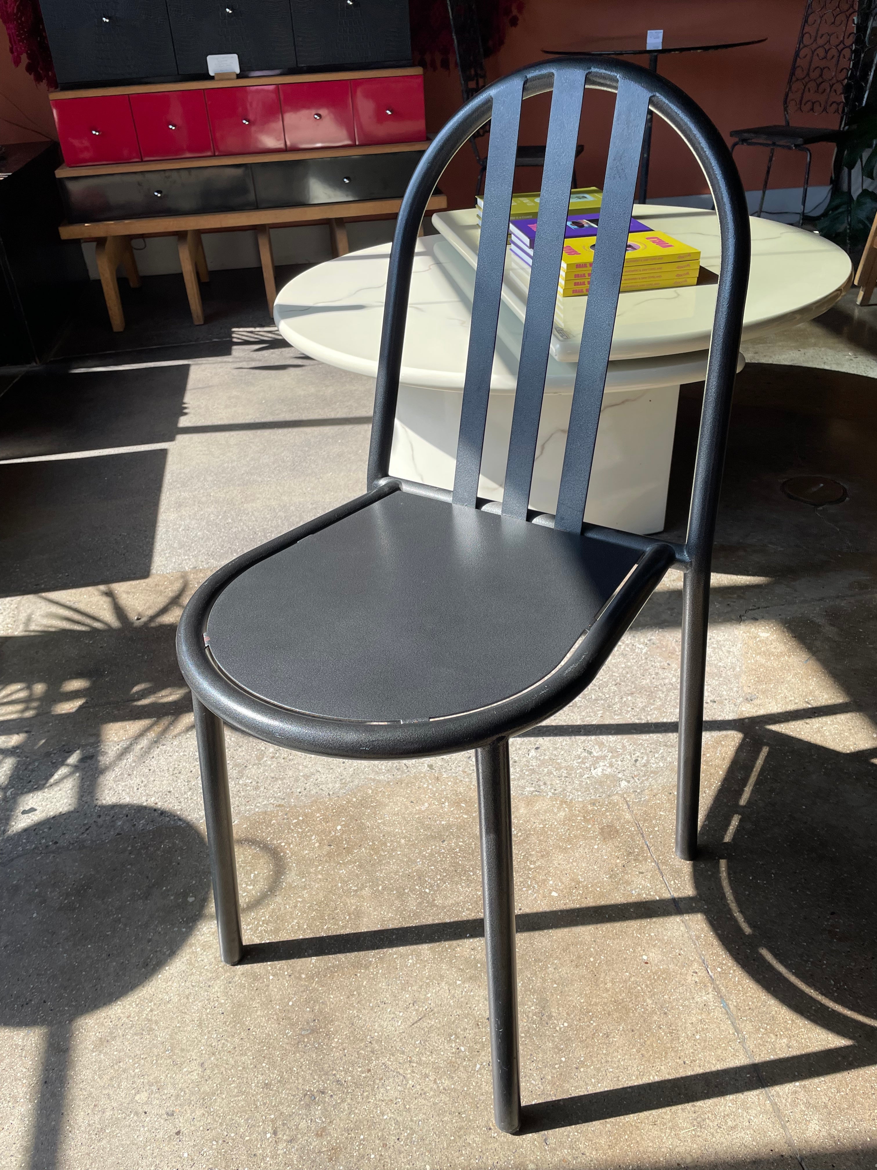 80's Stackable Metal Chairs by Robert Mallet Stevens - Price for Each