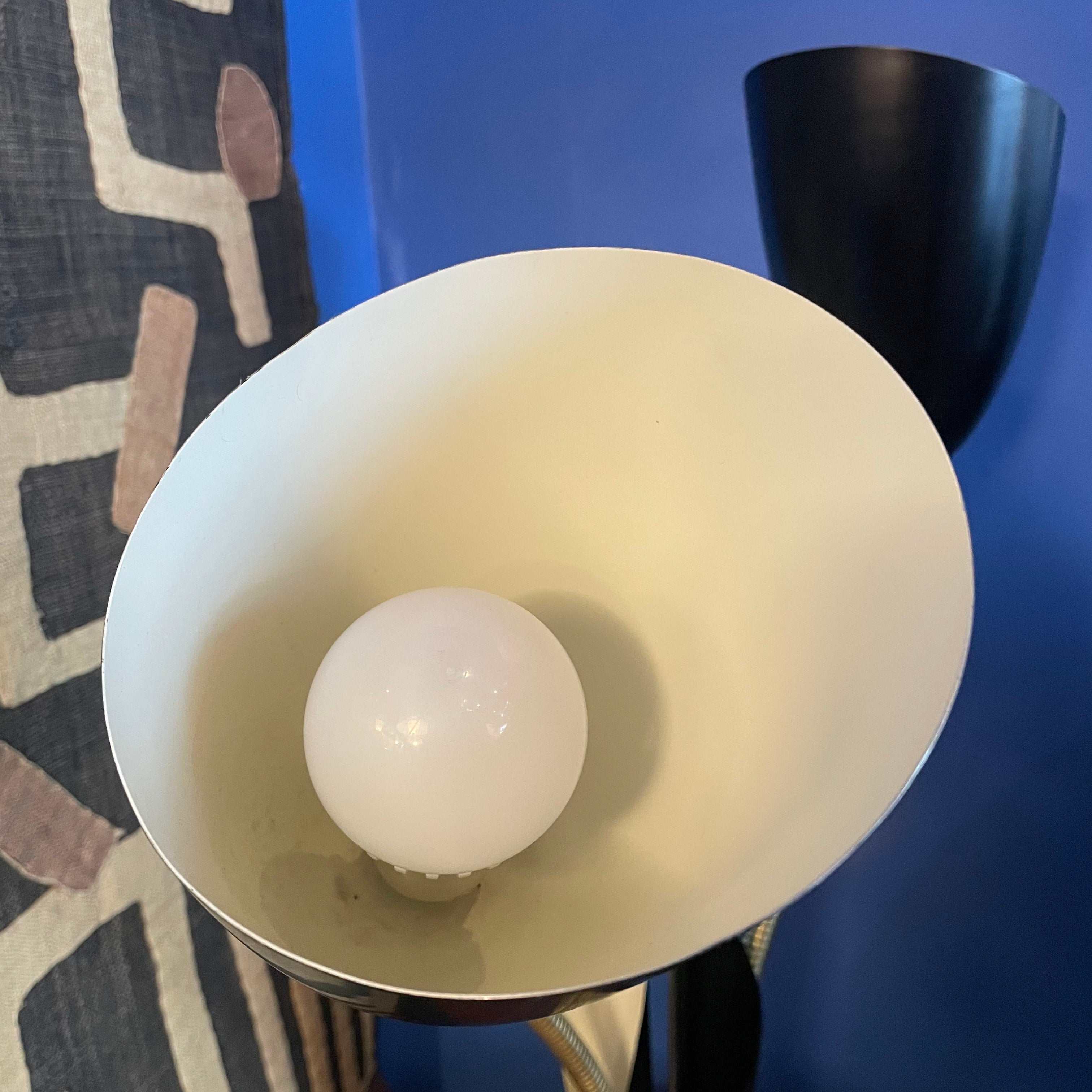 Vintage Gooseneck Calla Lily Lamp