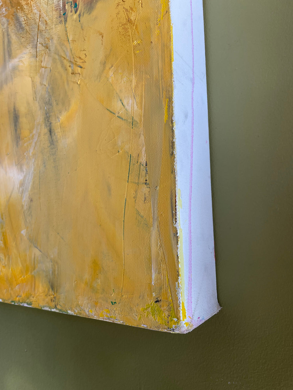 "Flight" - 30" x 40" Oversized Abstract Painting by Dawn Leahy