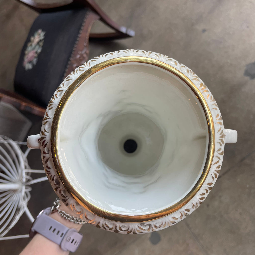 Vintage Italian Capodimonte Porcelain Vase