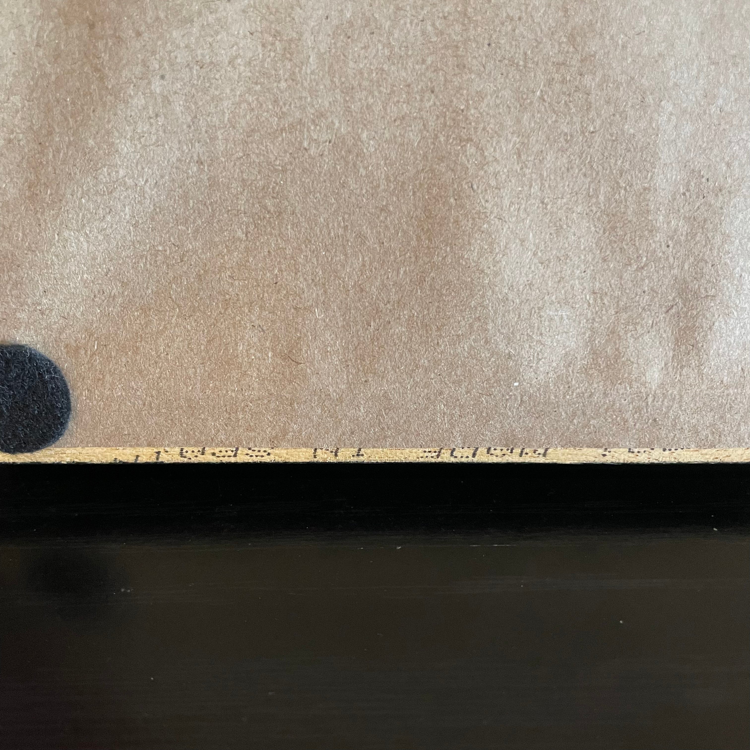 1970's Framed Abstract Painting : Acrylic on Canvas