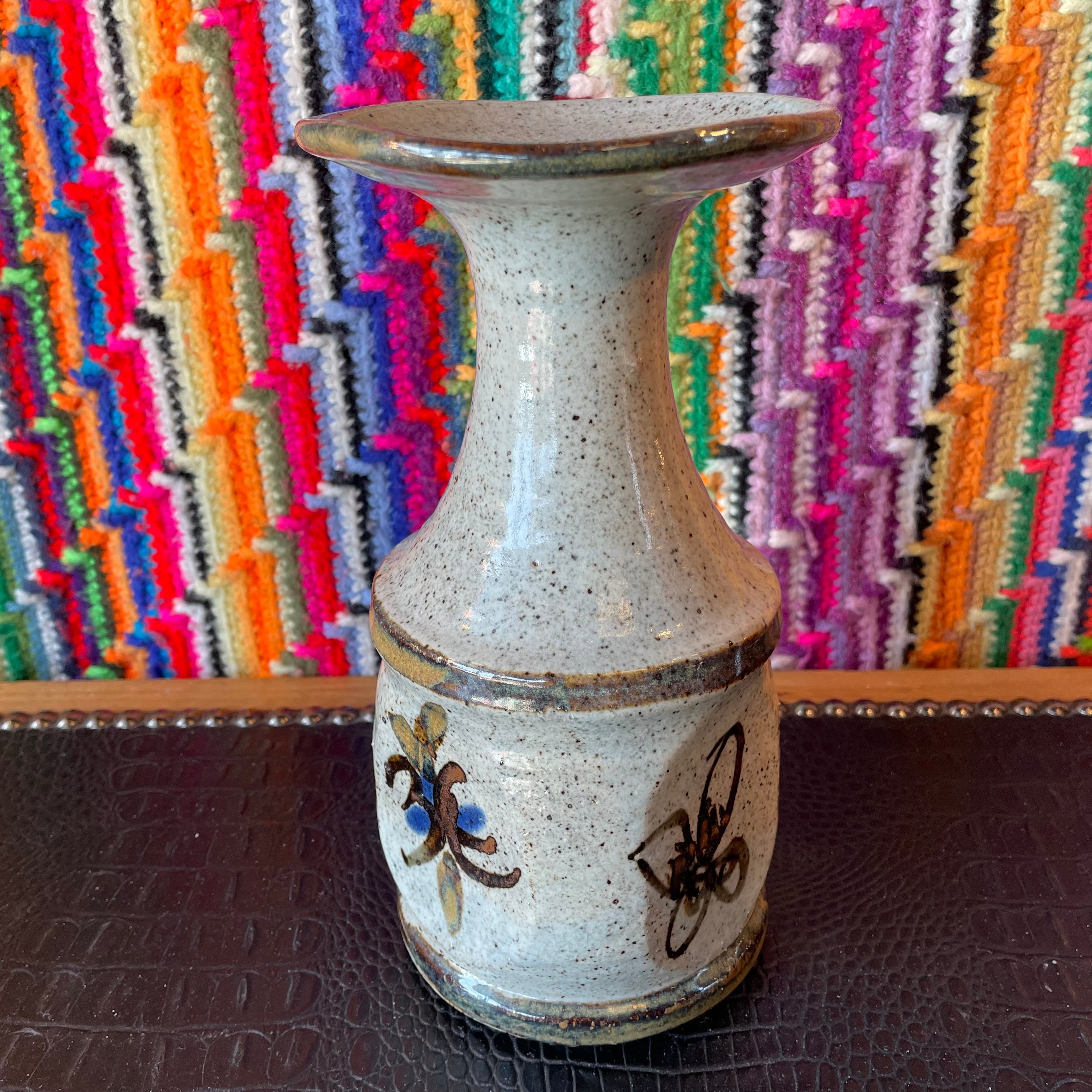 1970's Vintage Japanese Stoneware Vase