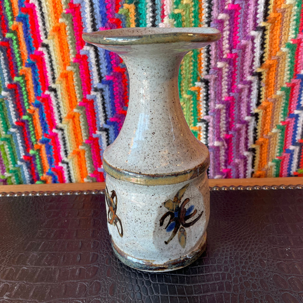 1970's Vintage Japanese Stoneware Vase