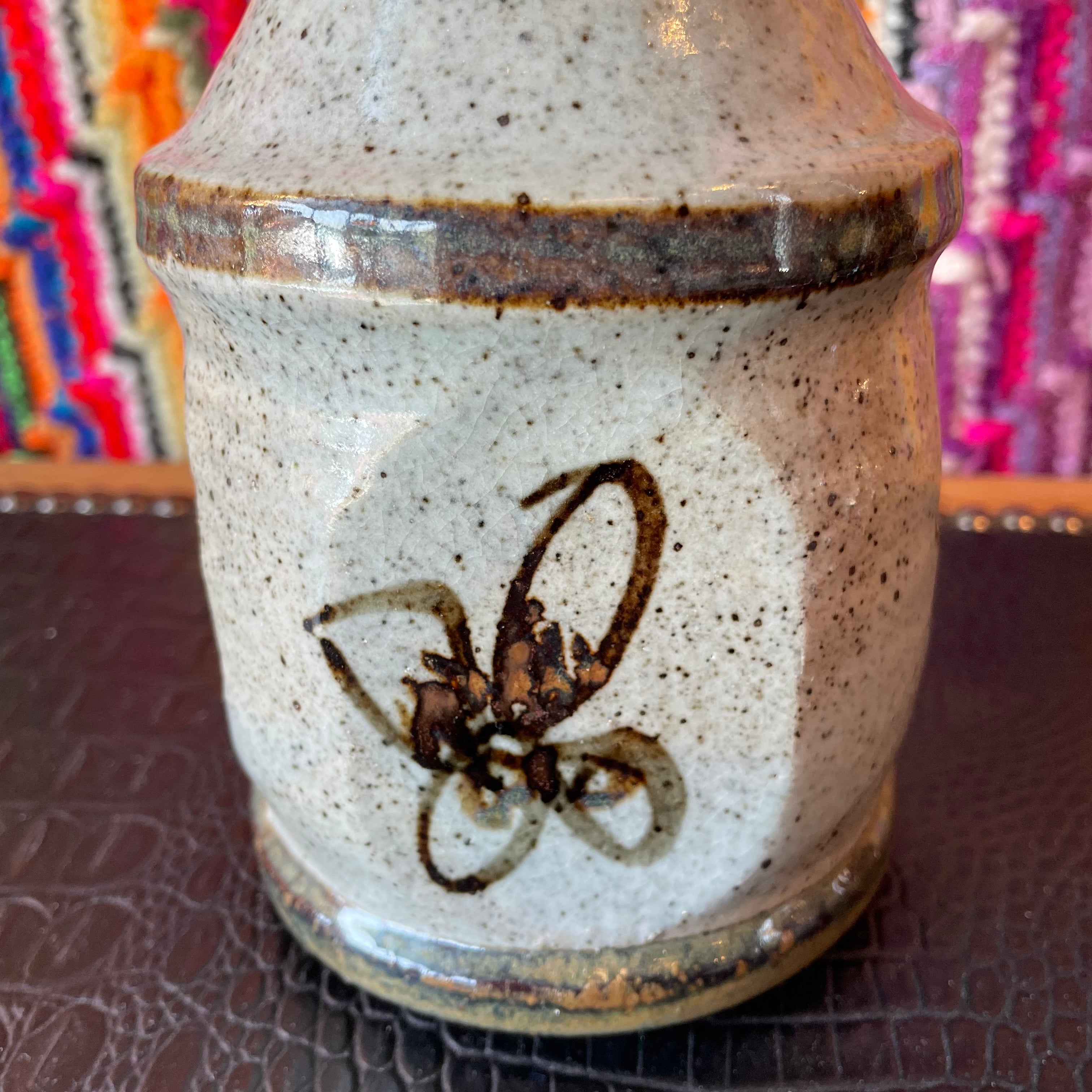 1970's Vintage Japanese Stoneware Vase