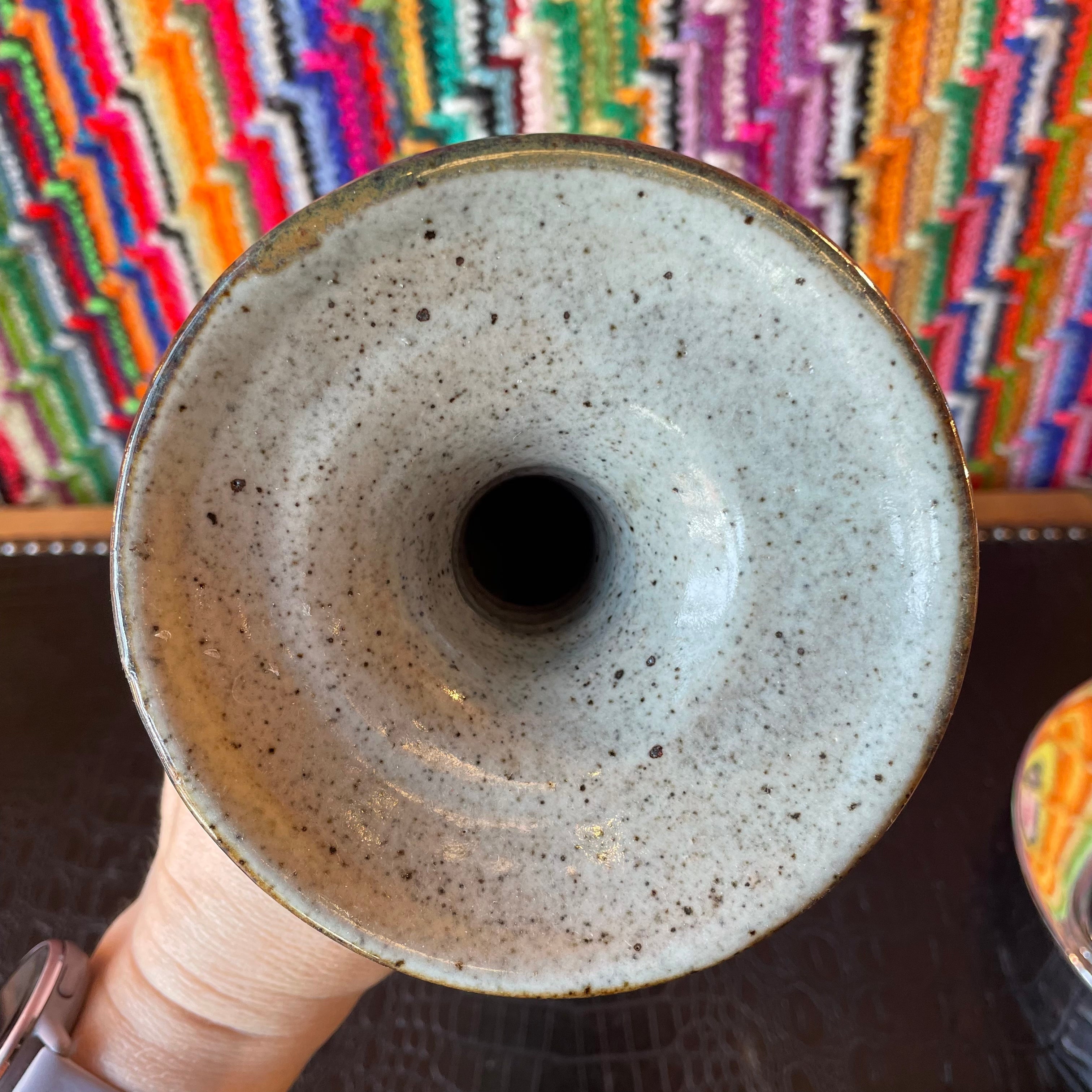 1970's Vintage Japanese Stoneware Vase