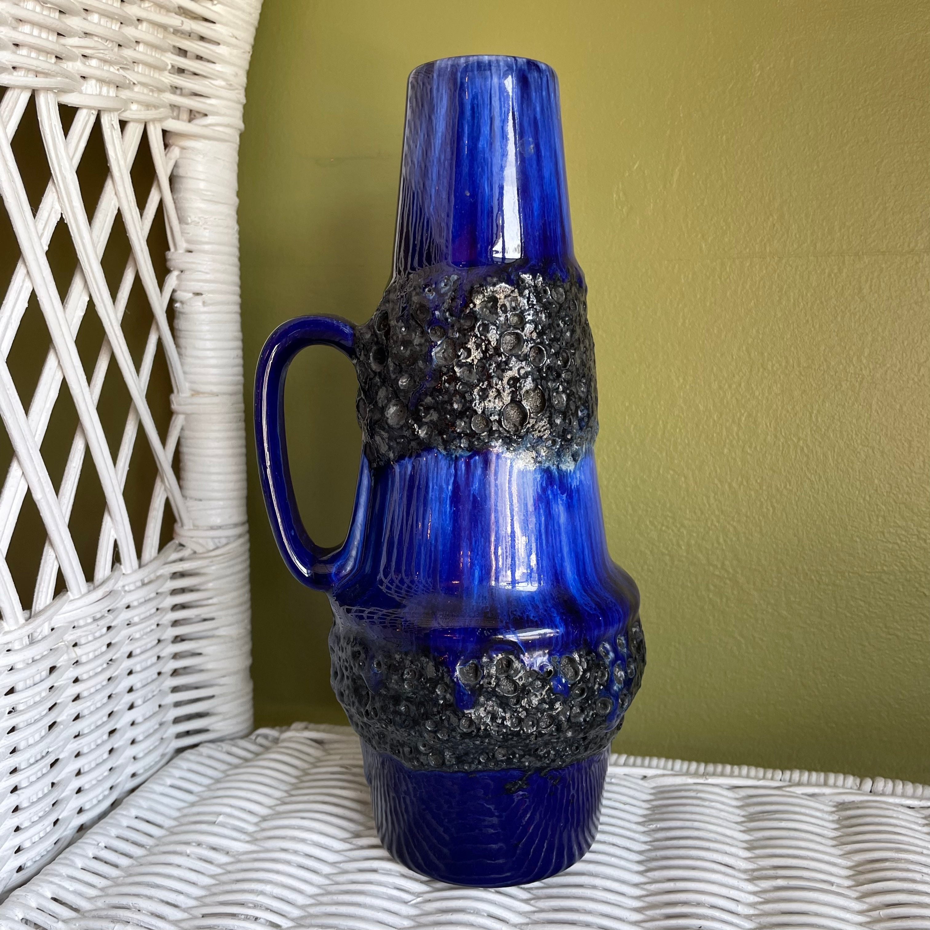 1960's Vintage "Fat Lava" Vase