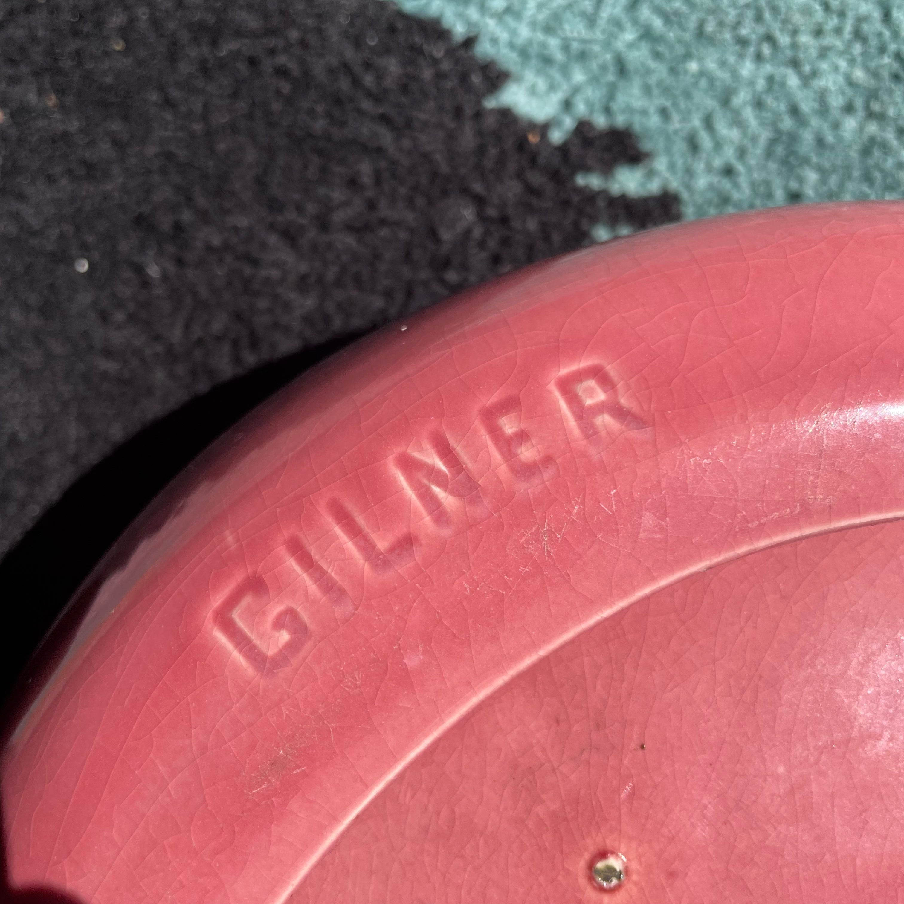 1950's Vintage Gilner Pottery Oversized Dish