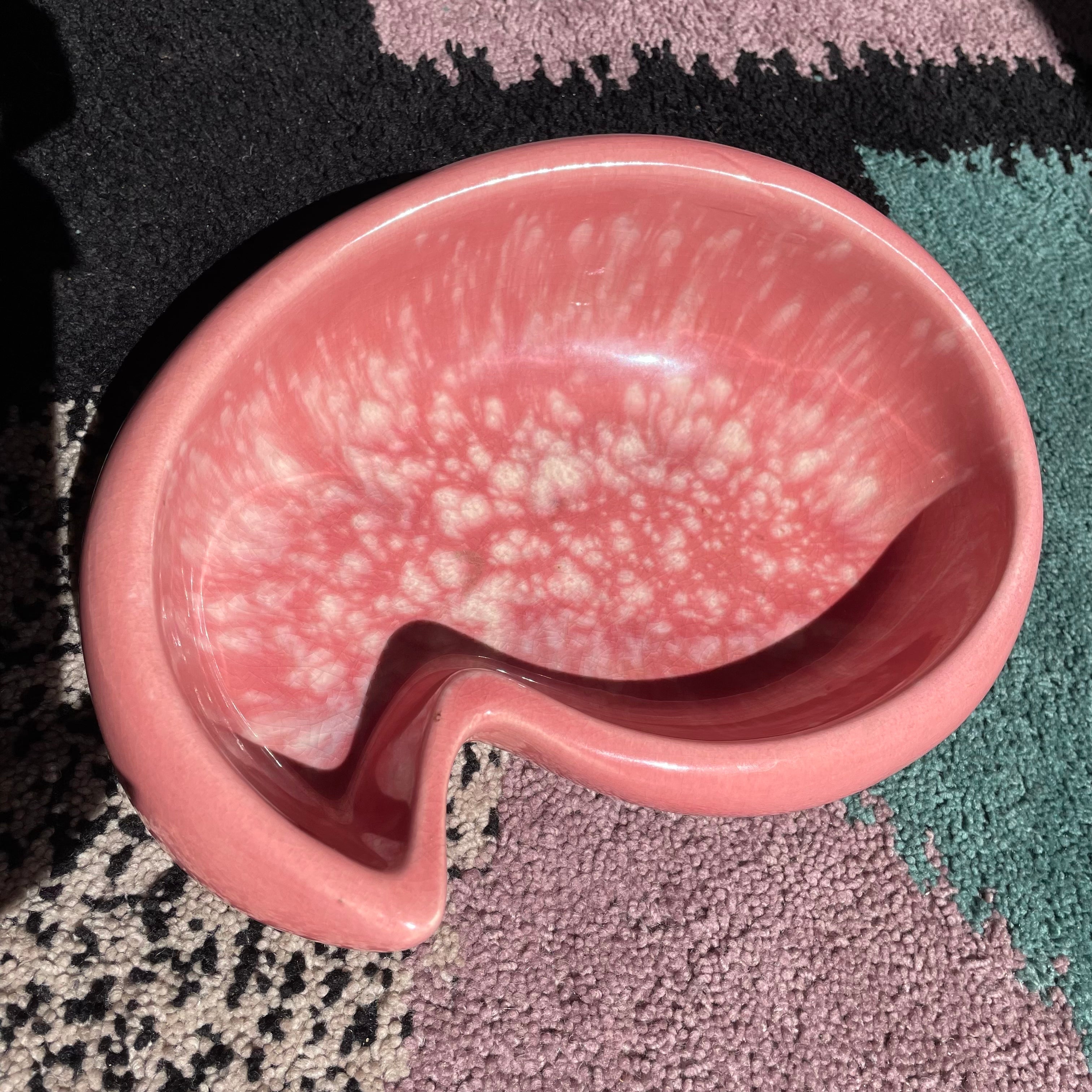 1950's Vintage Gilner Pottery Oversized Dish