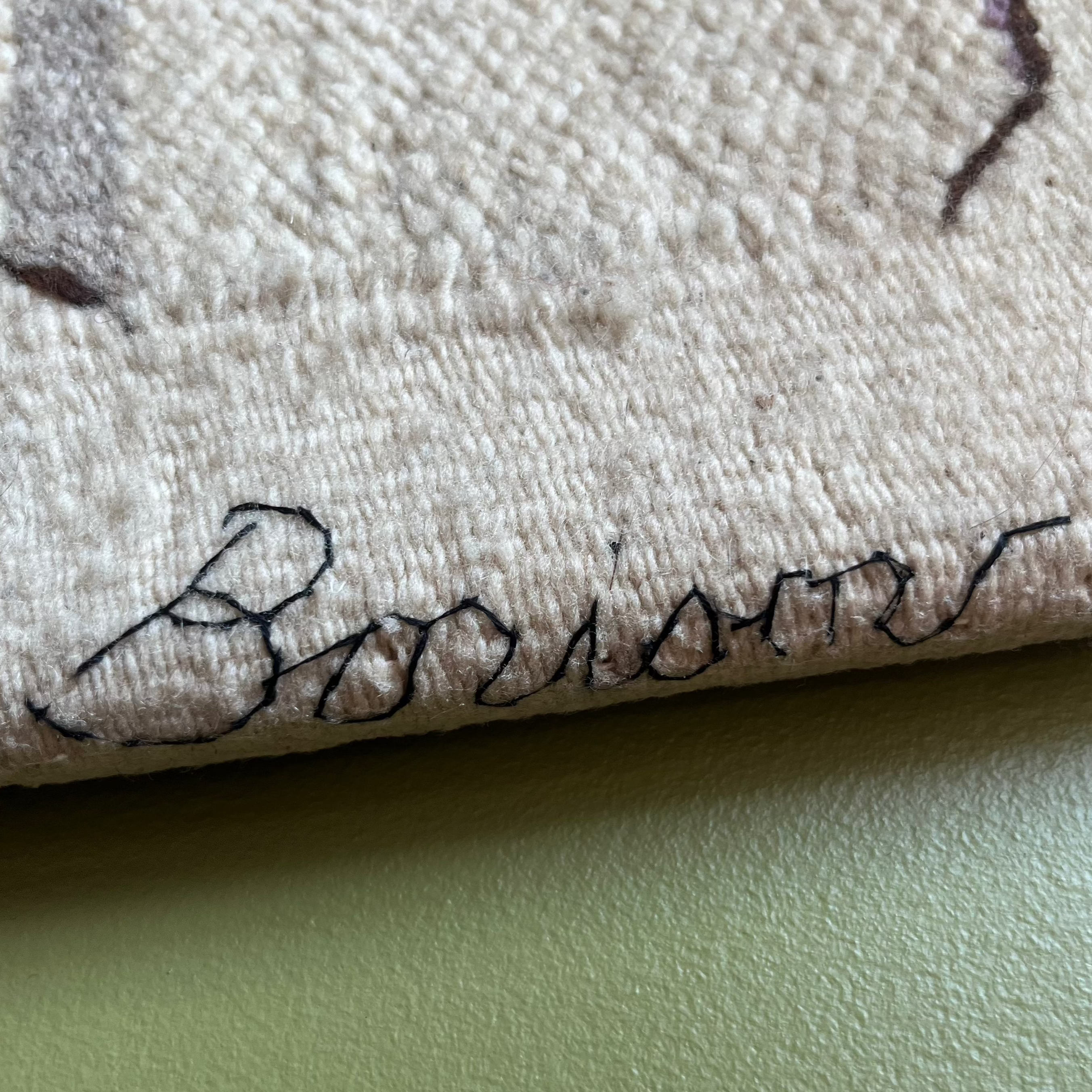 1970's Swedish Floral Tapestry - 22" x 34"