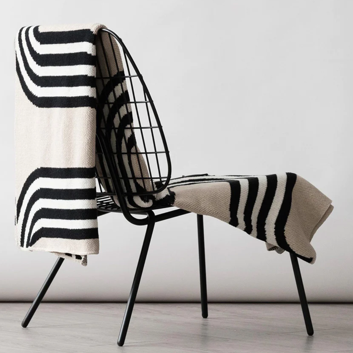 "78th St" Recycled Cotton Throw by Happy Habitat