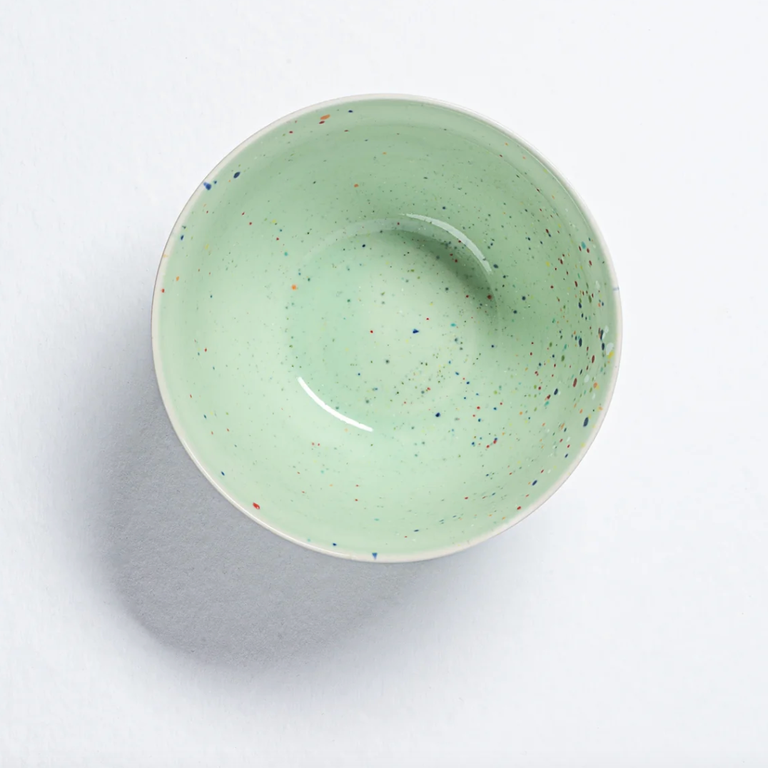 6" Speckled Ceramic Cereal Bowl by Egg Back Home
