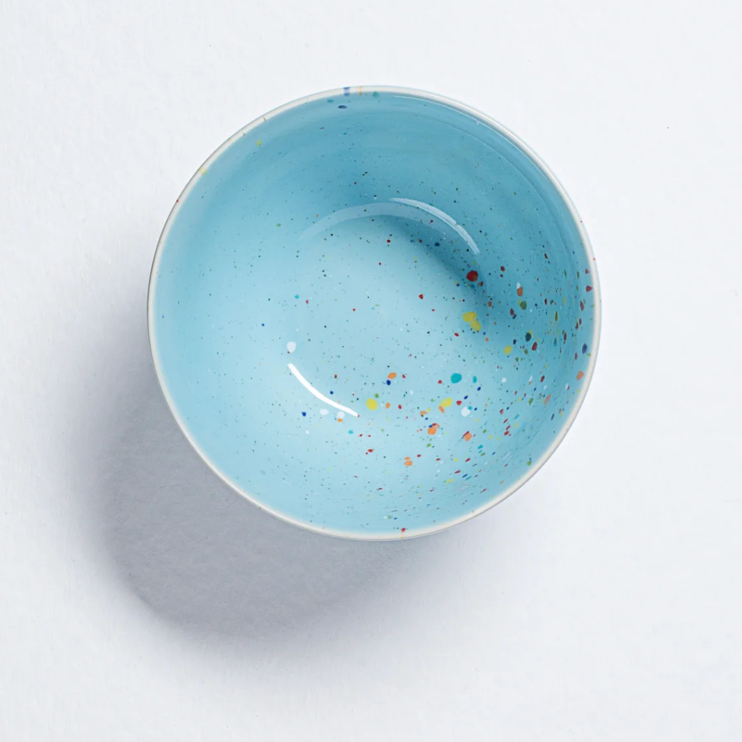 6" Speckled Ceramic Cereal Bowl by Egg Back Home
